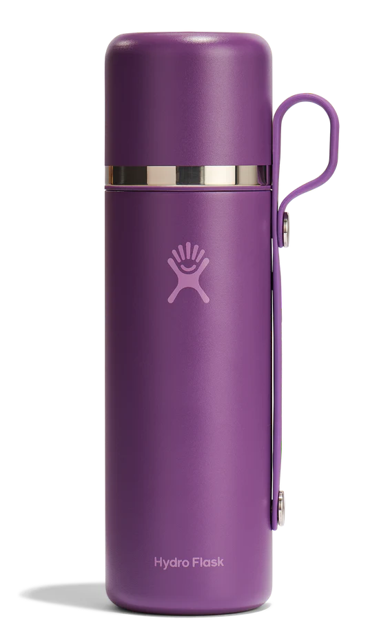 28oz Hot Flask And Cup Beachplum Purple