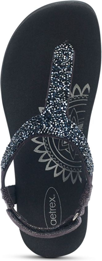 Jade Sparkle Thong Black - Image 3