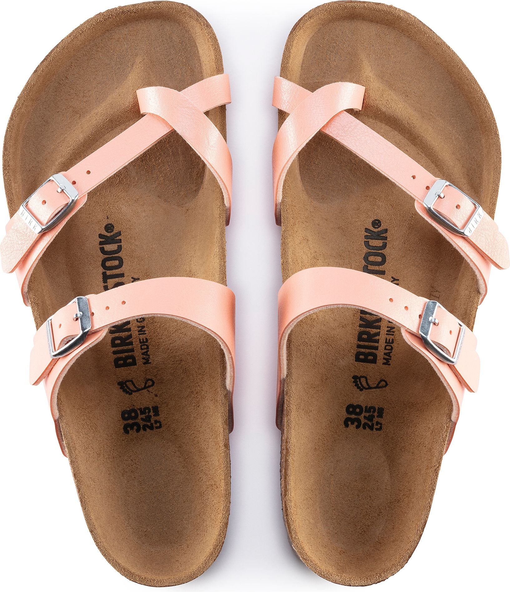 Mayari Birko-flor Coral Peach - Regular Fit - Image 2