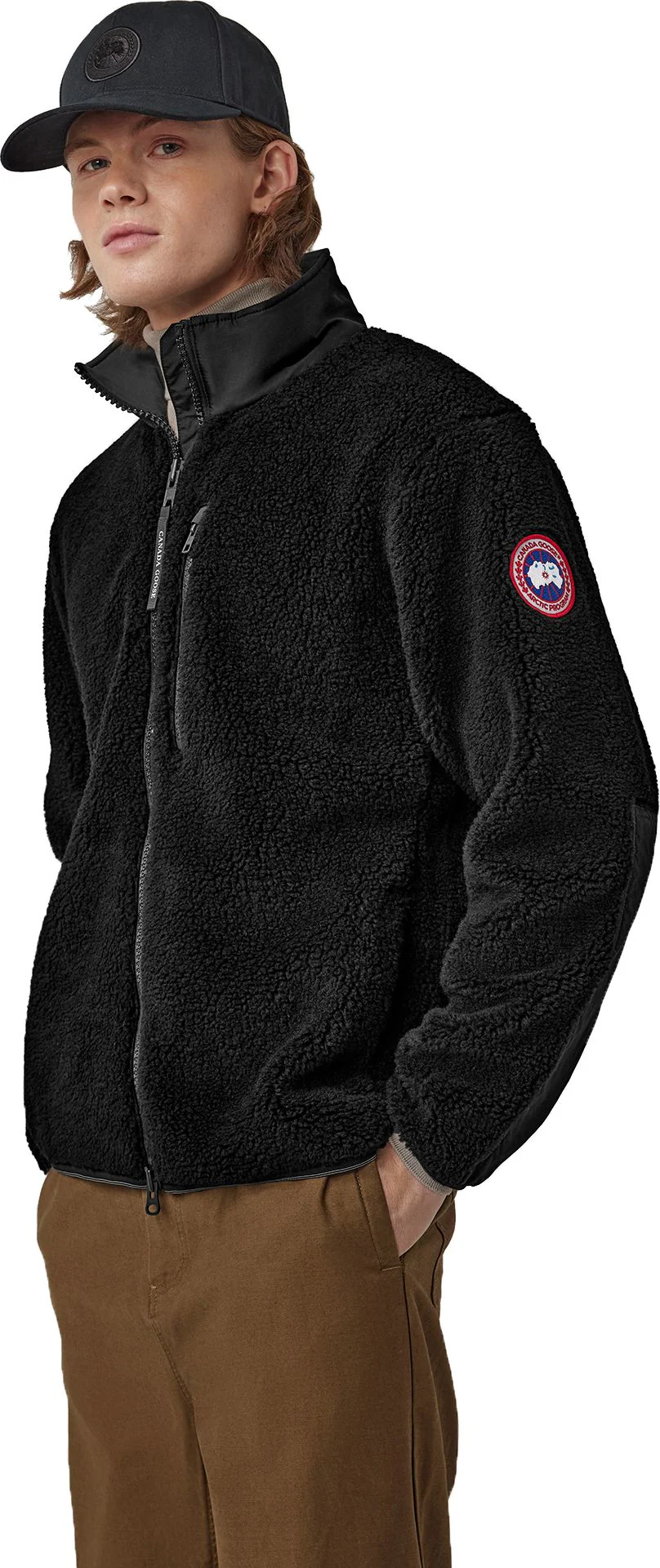 Kelowna Fleece Jacket Black - Image 4