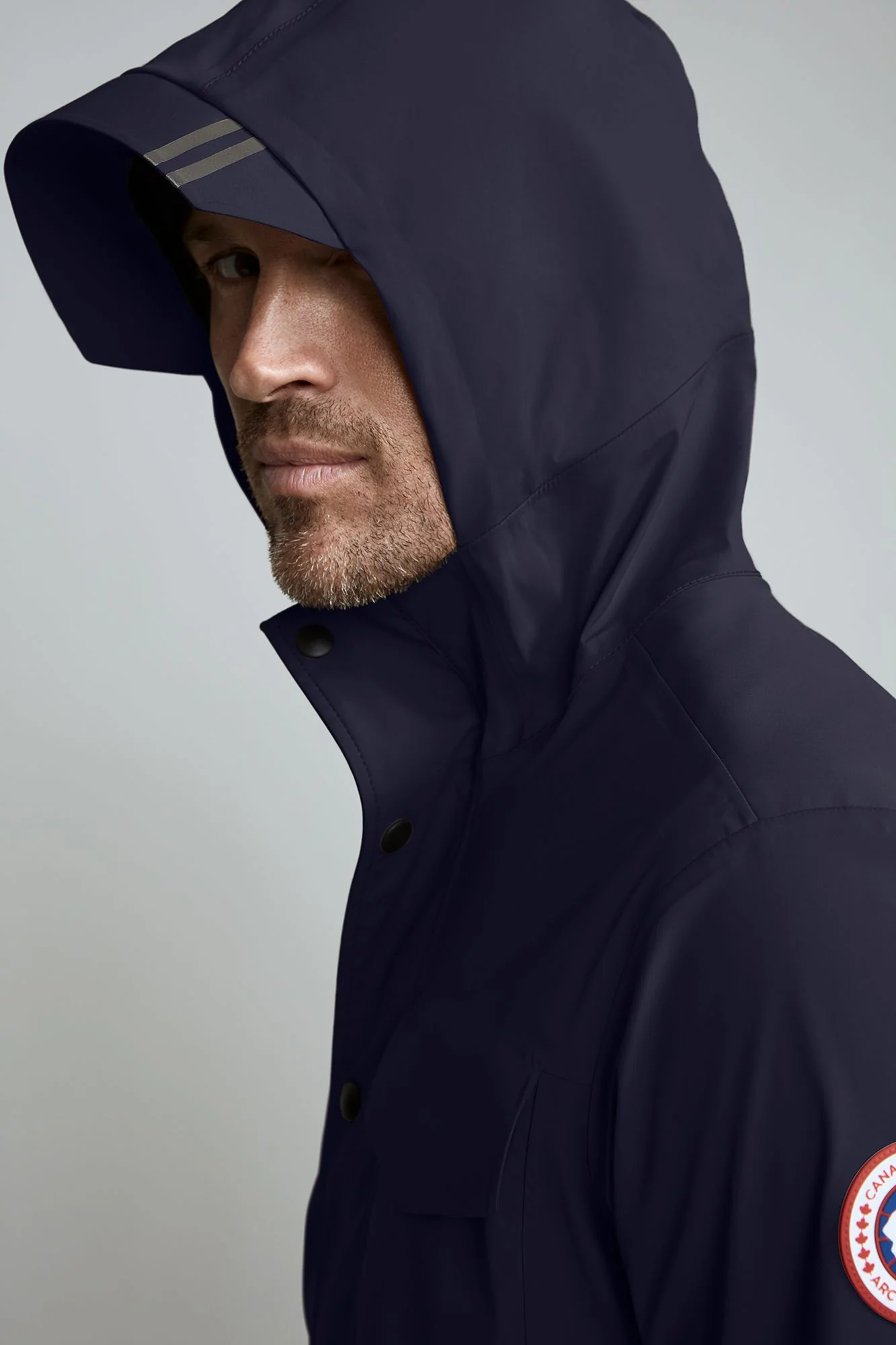 Nanaimo Rain Jacket Navy - Image 8
