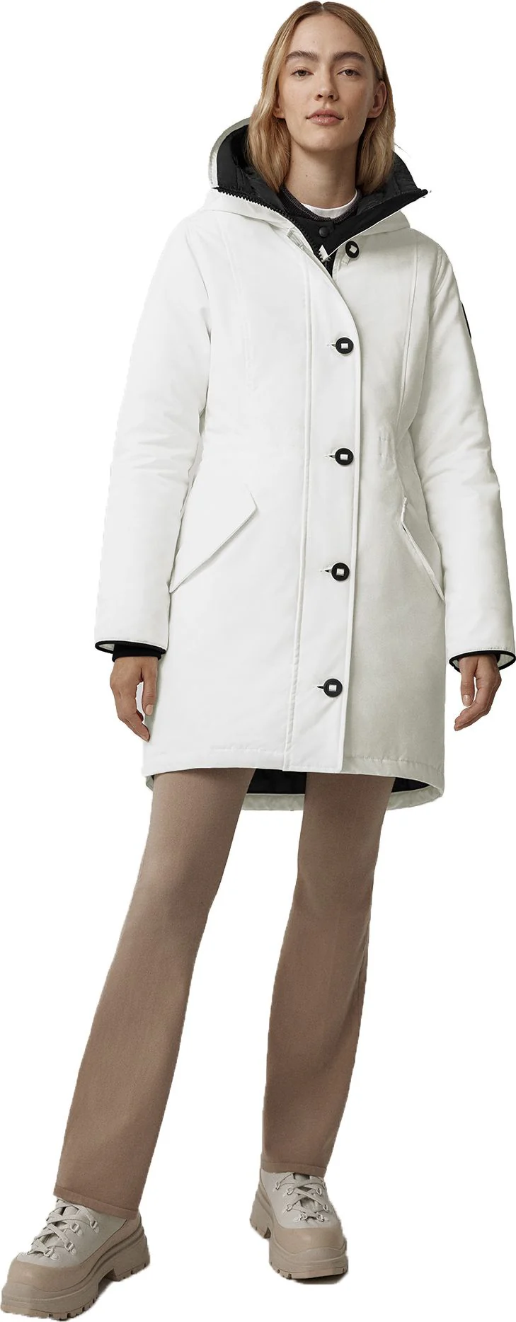Rossclair Parka Black Label North Star White - Image 3