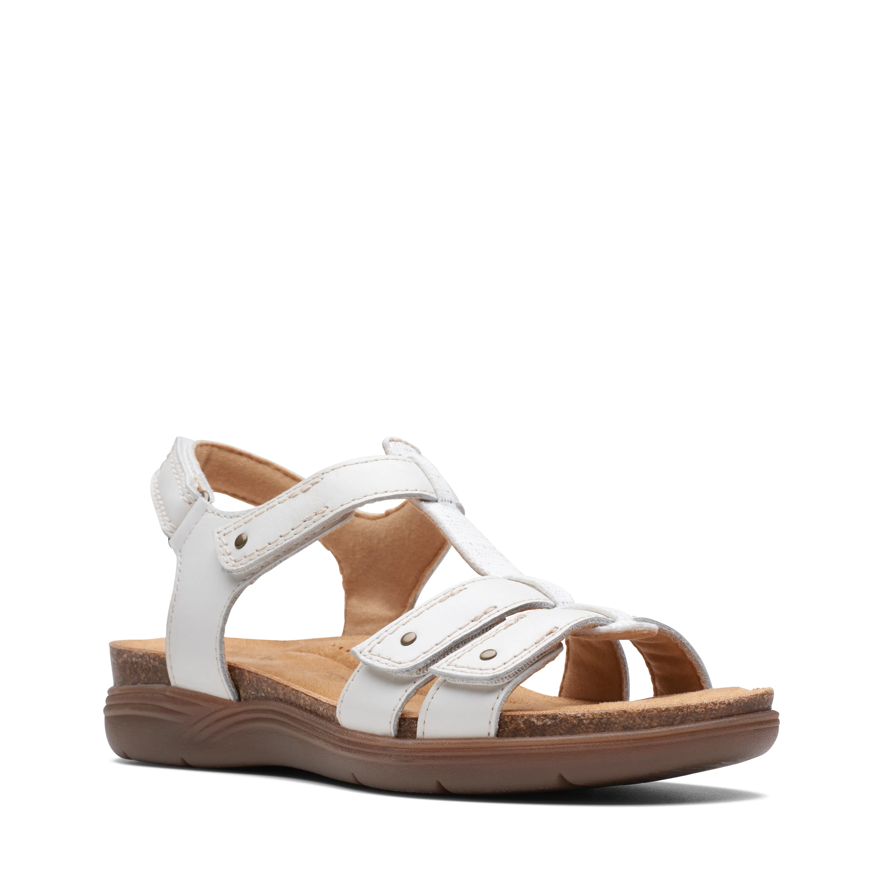 April Cove Leather White Leather
