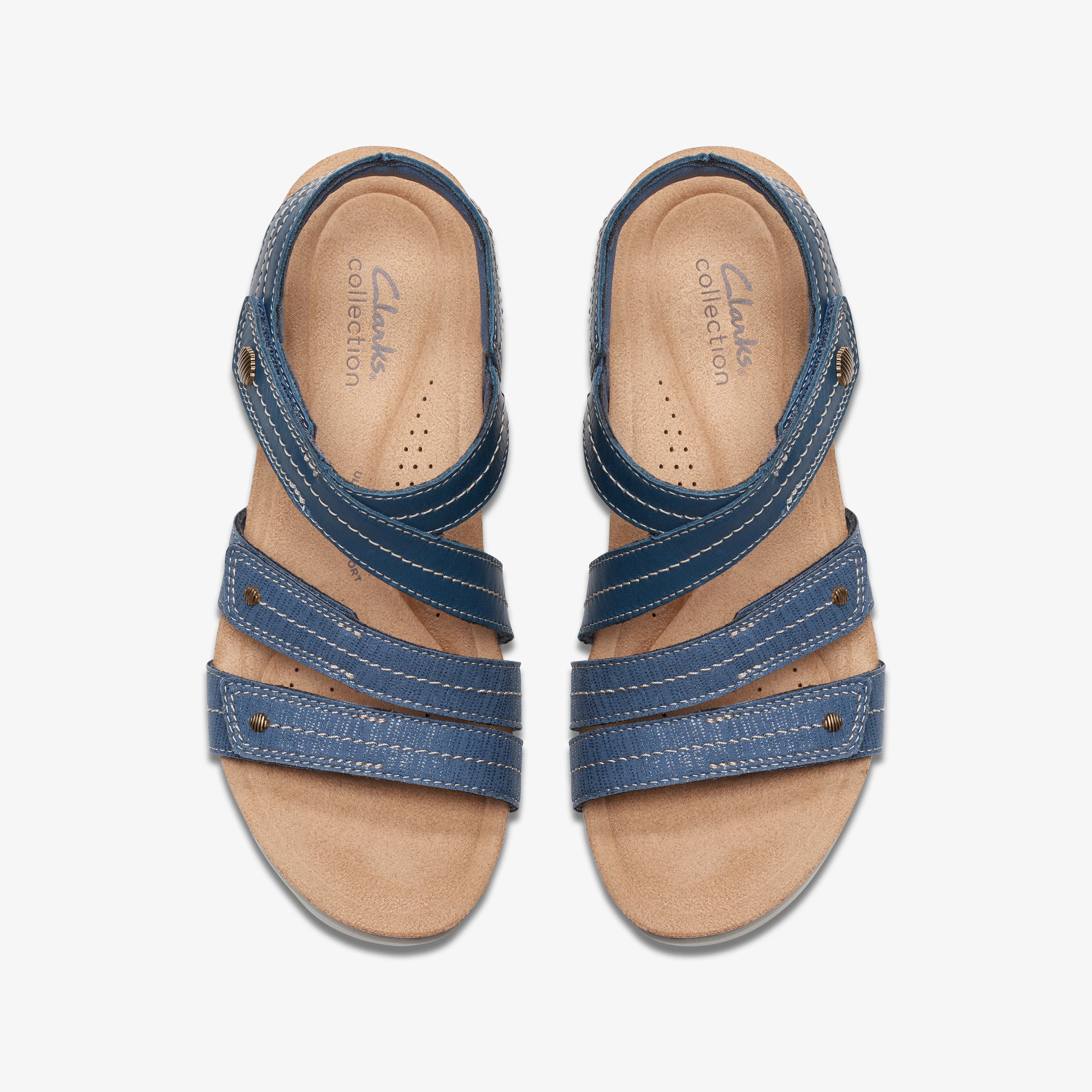 Calenne Clara Leather Blue Combi - Image 5