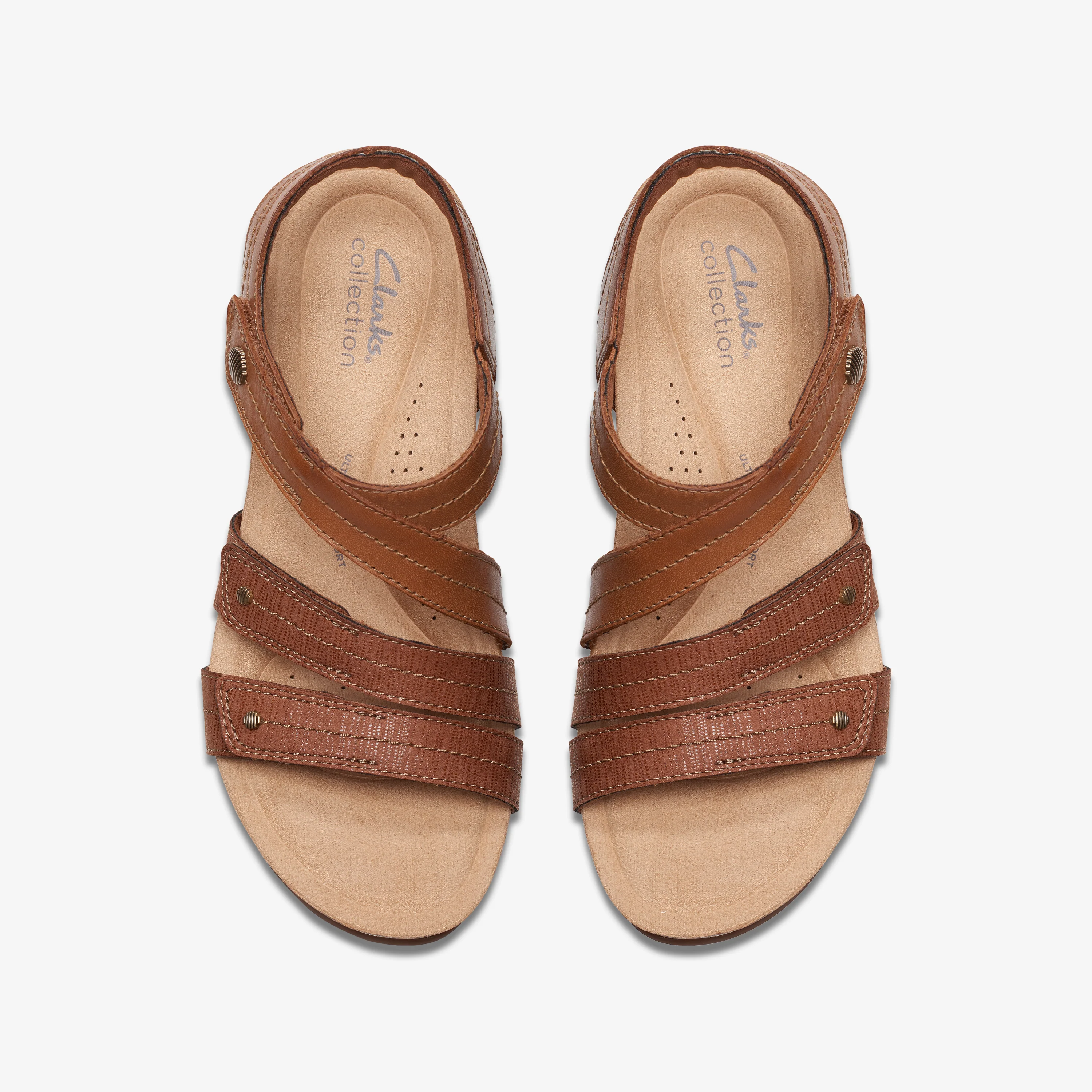 Calenne Clara Leather Tan Combi - Image 6