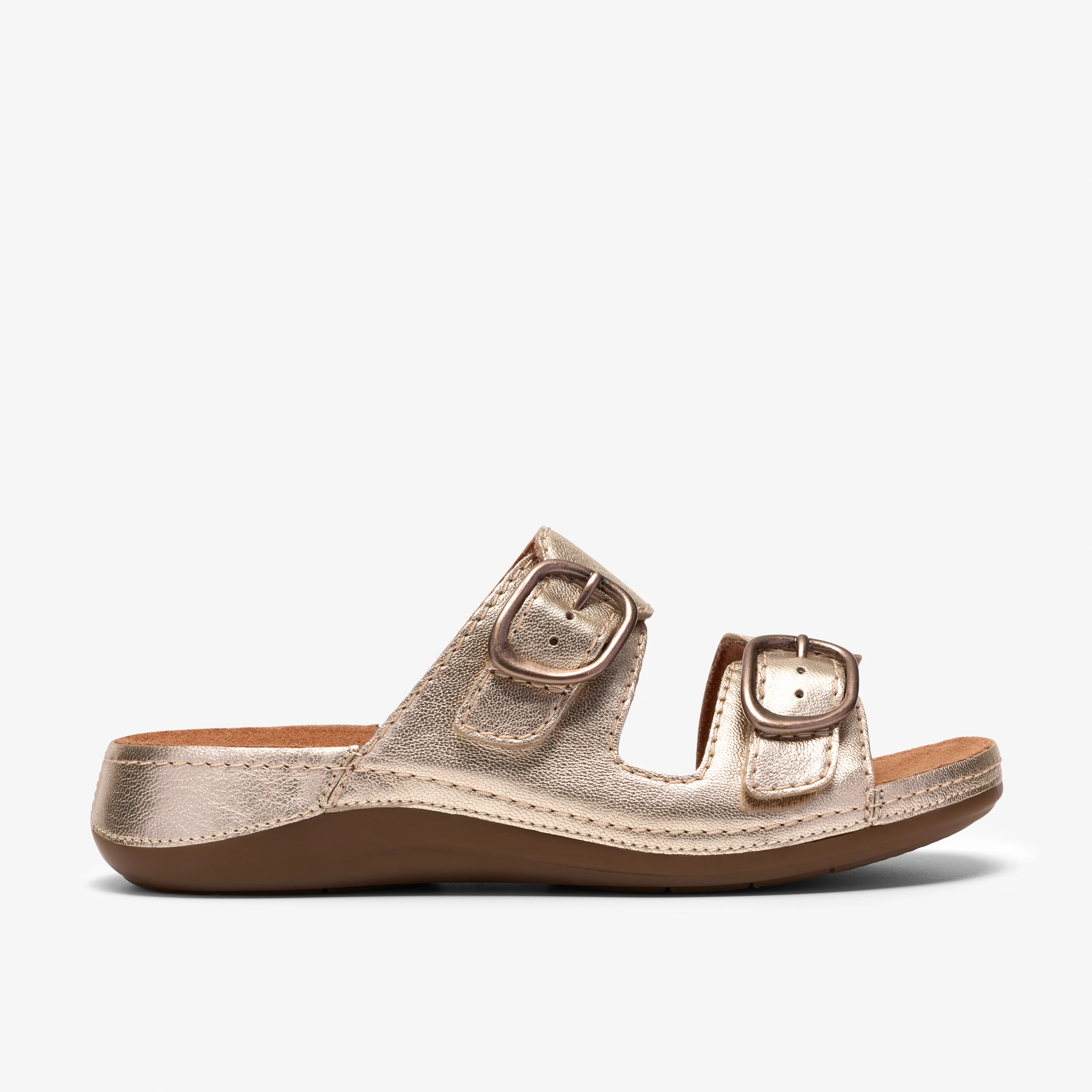 Cecily Step Champagne Leather - Image 2