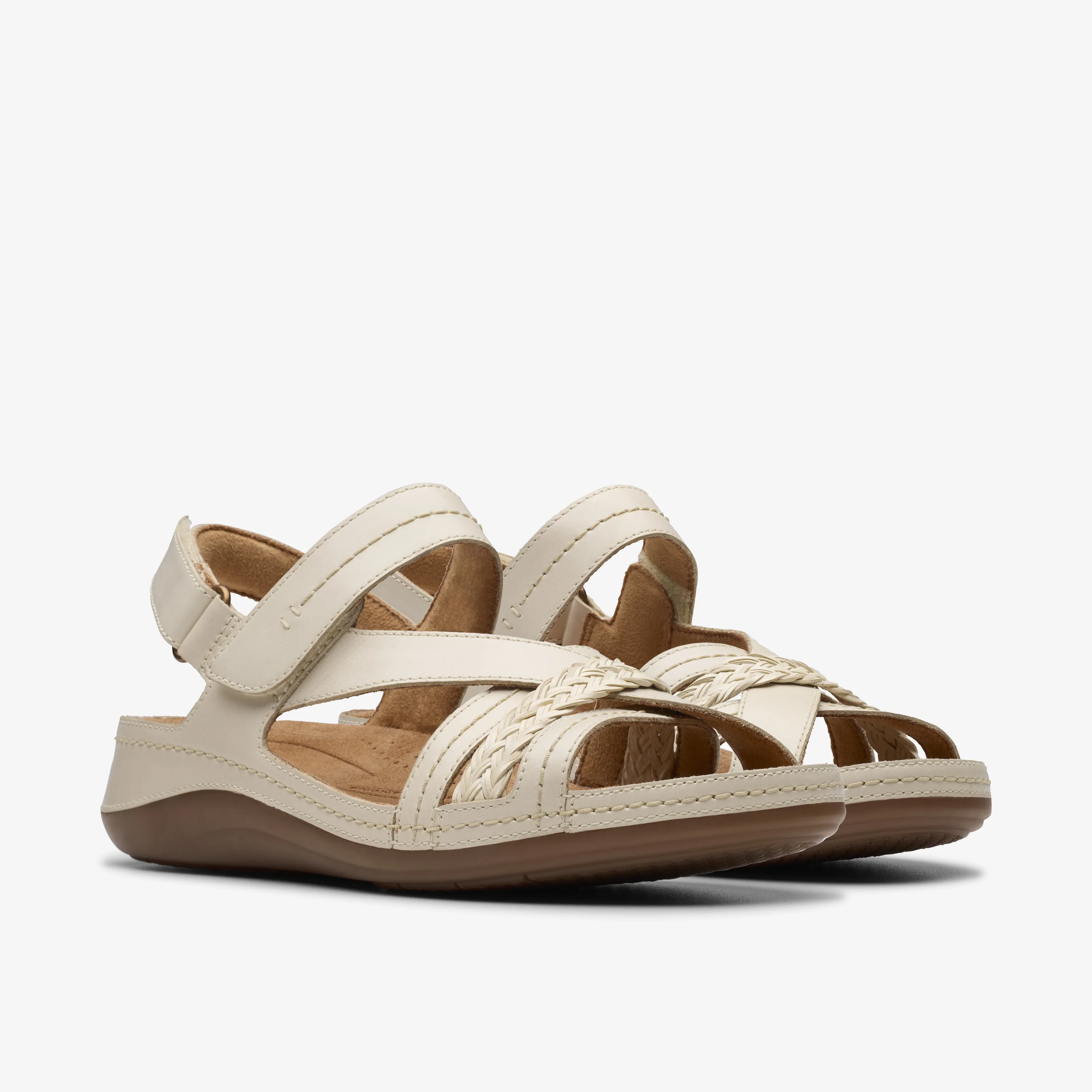 Cecily Strap Cream Leather - Image 4