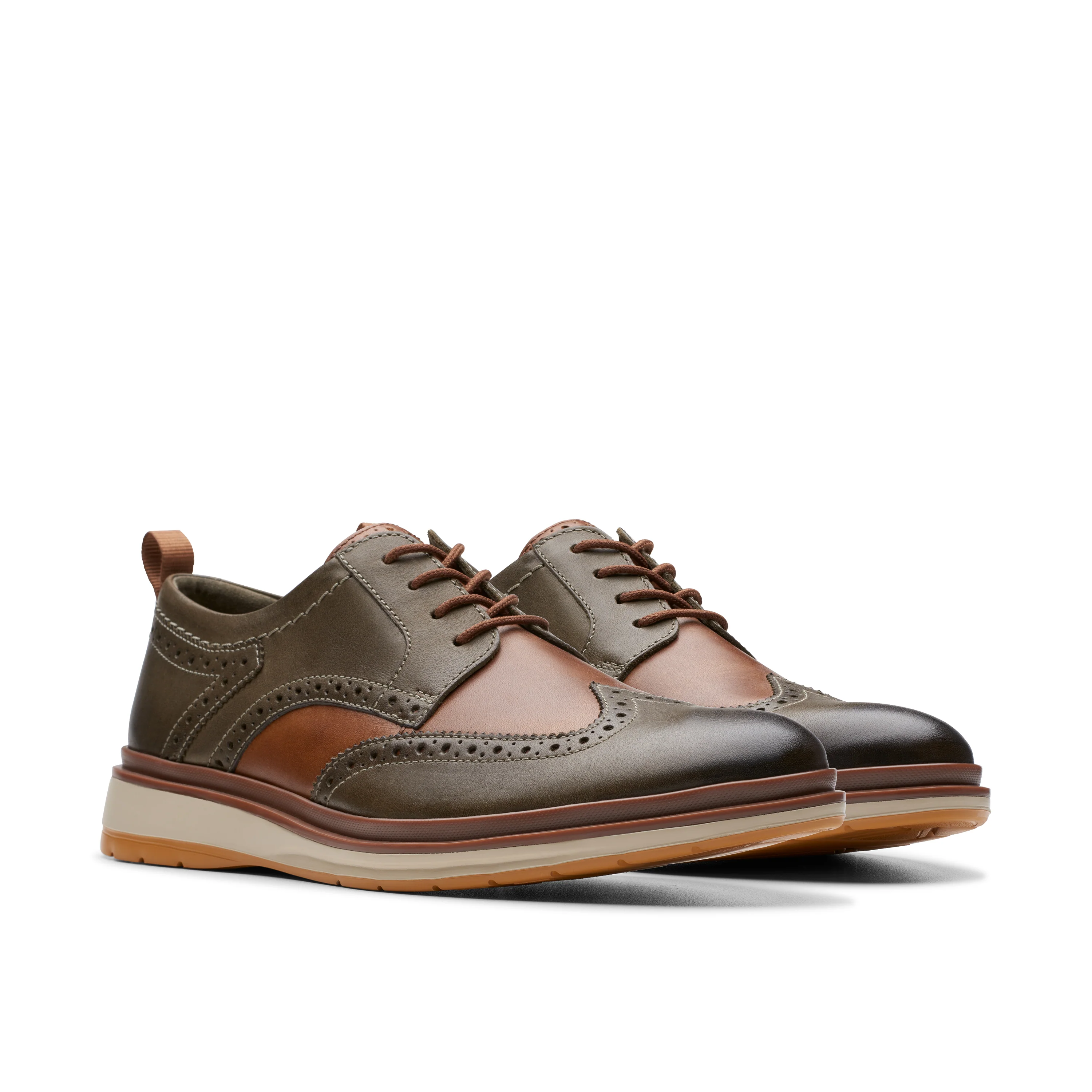 Chantry Wing Leather Dark Olive Combi - Image 6