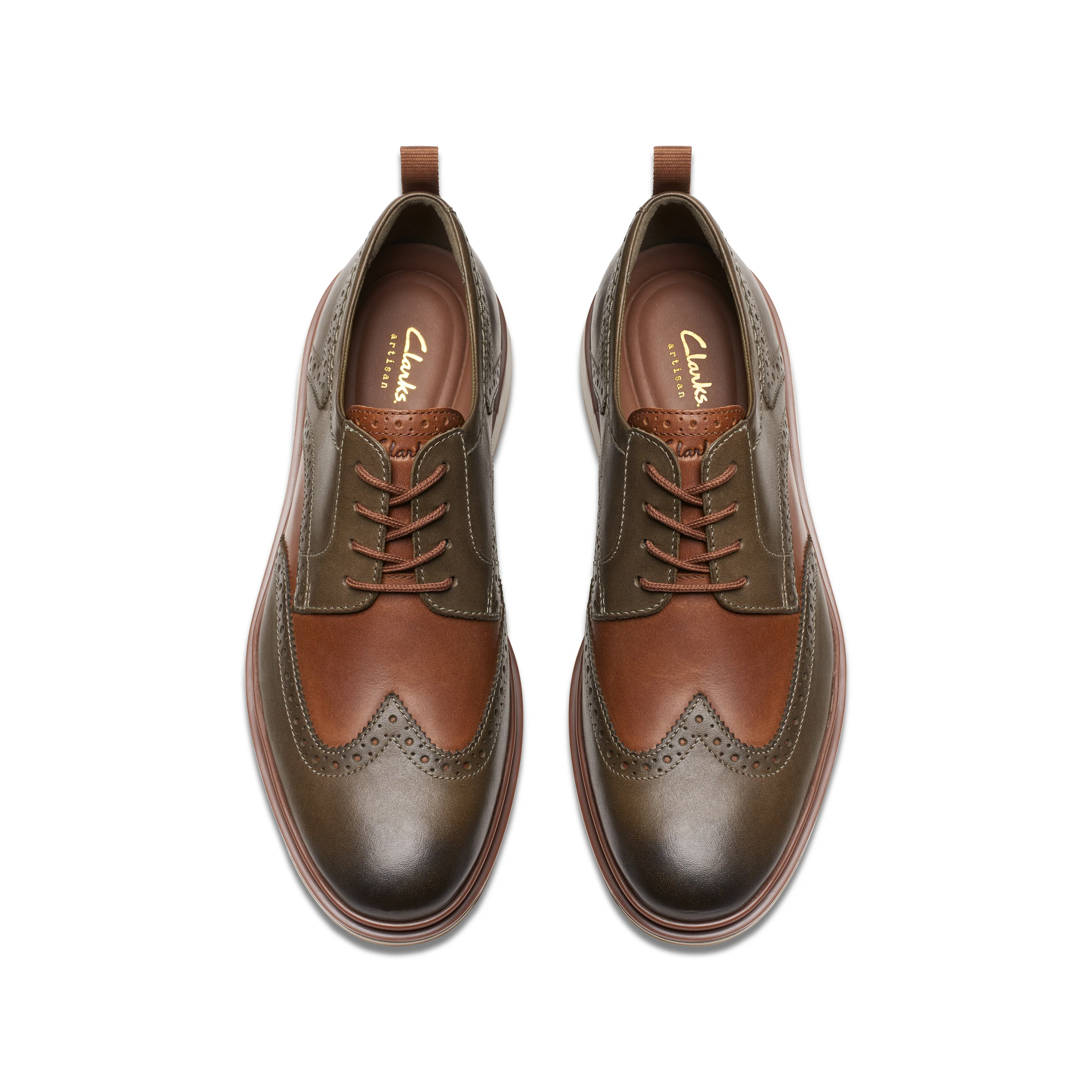 Chantry Wing Leather Dark Olive Combi - Image 7