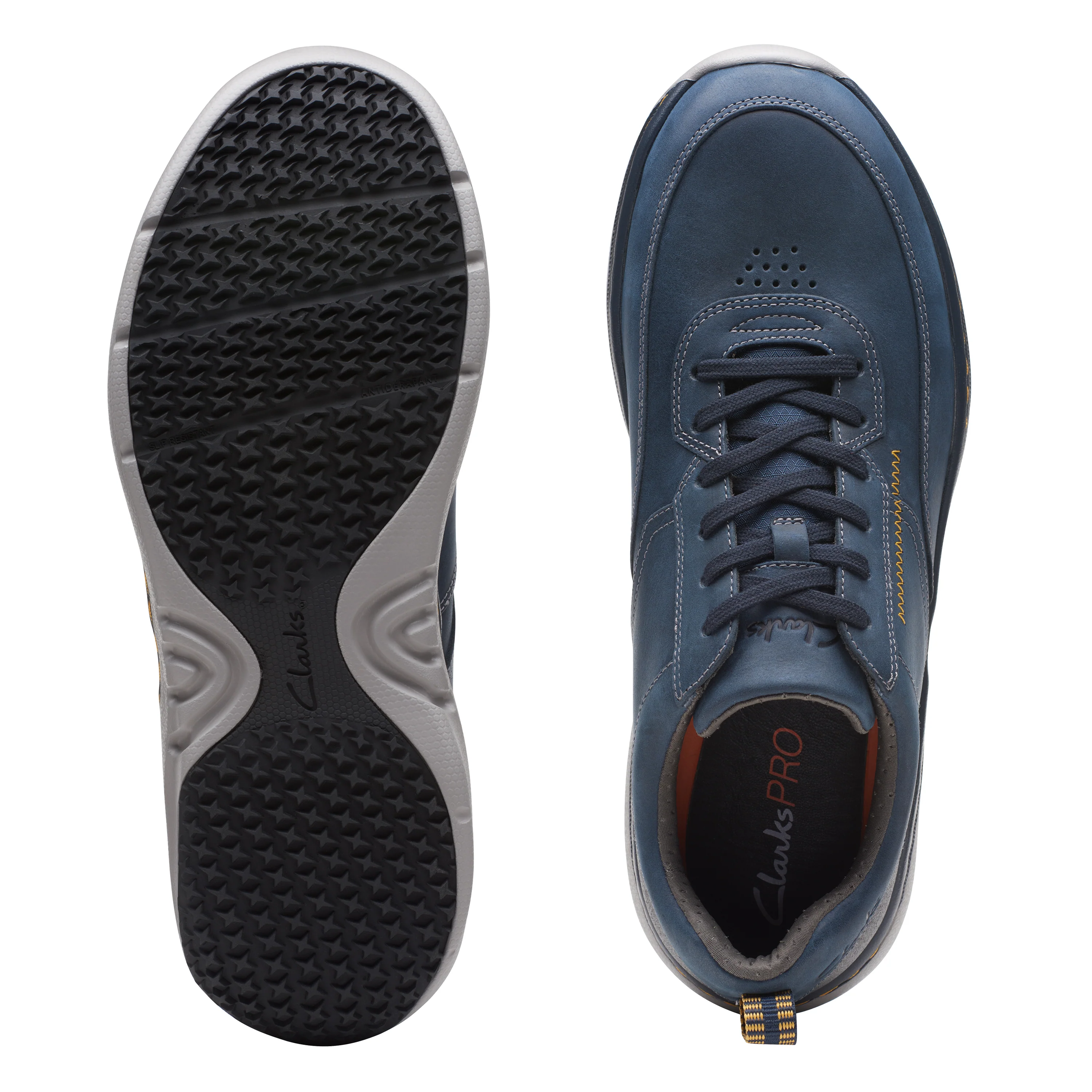 Clarkspro Lace Leather Navy - Image 7
