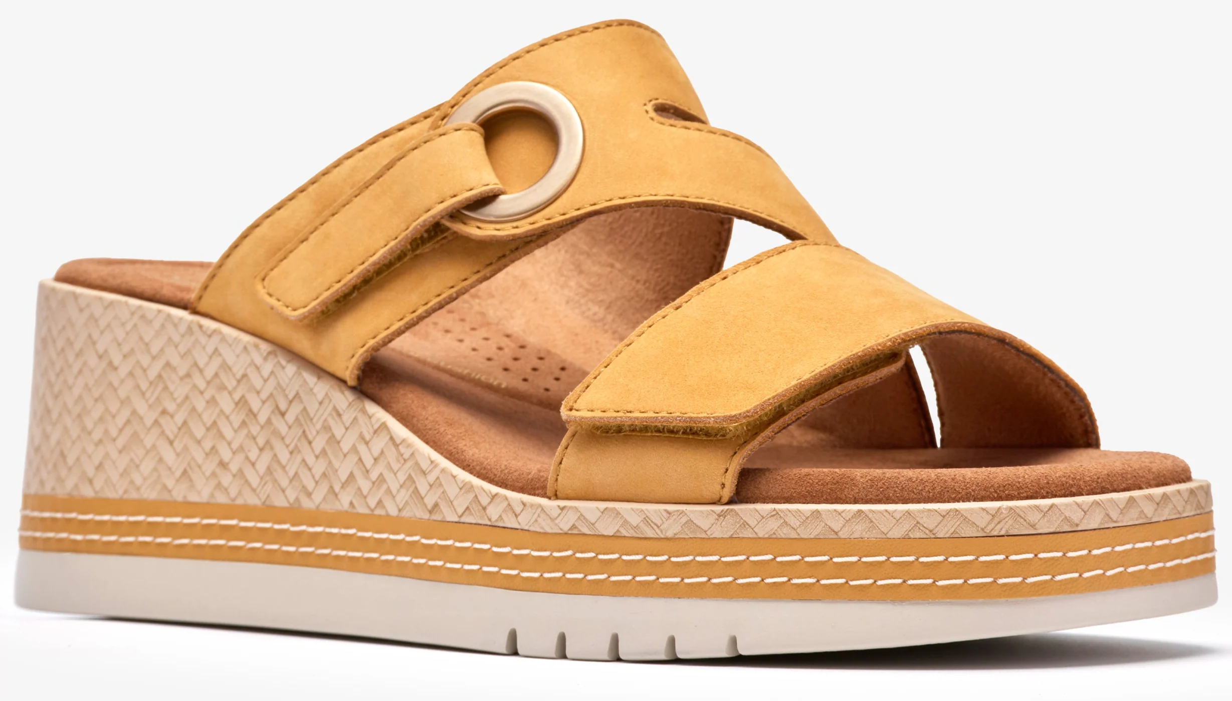 Kidiki Cove Yellow Nubuck
