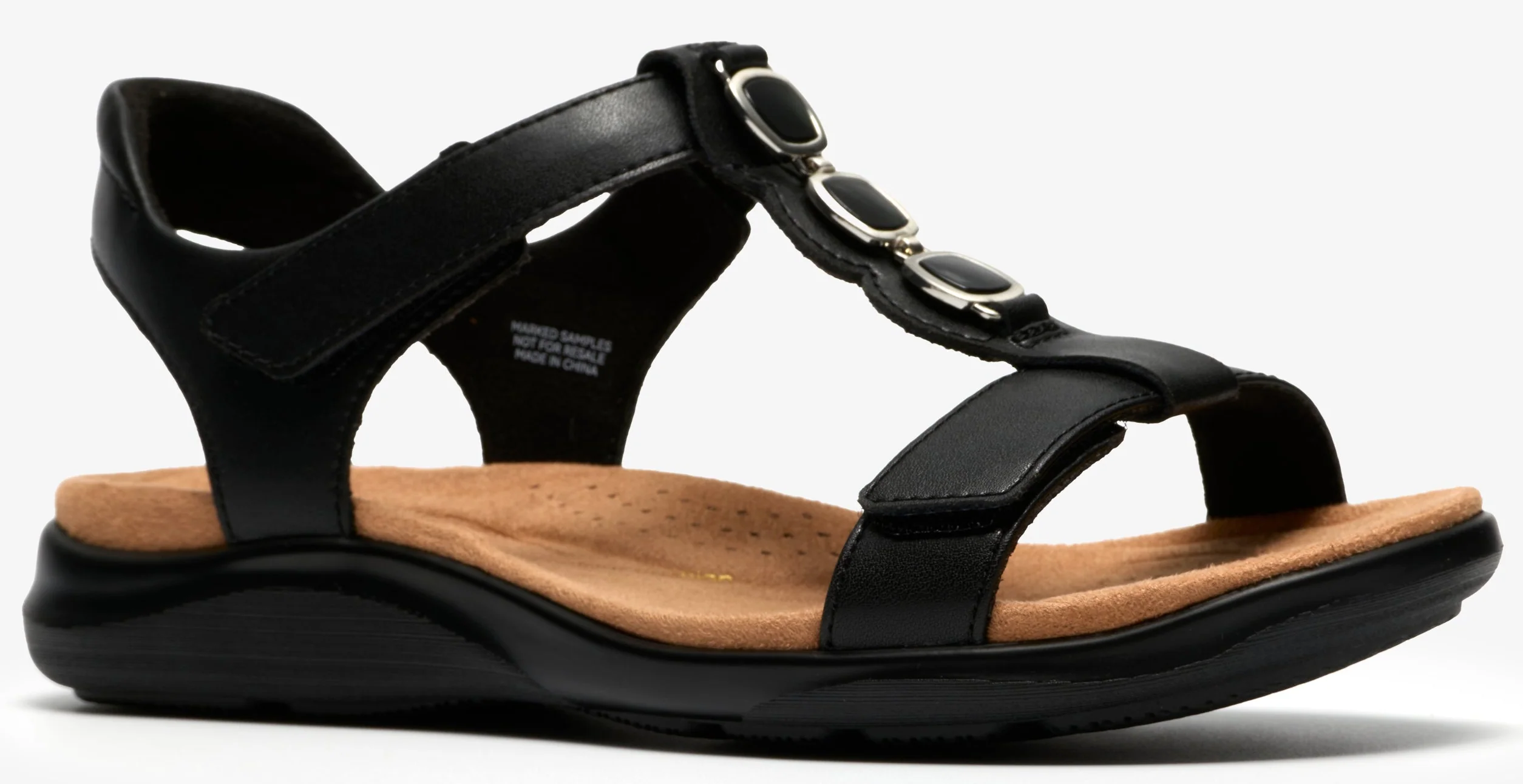 Kitly Gem Black Leather