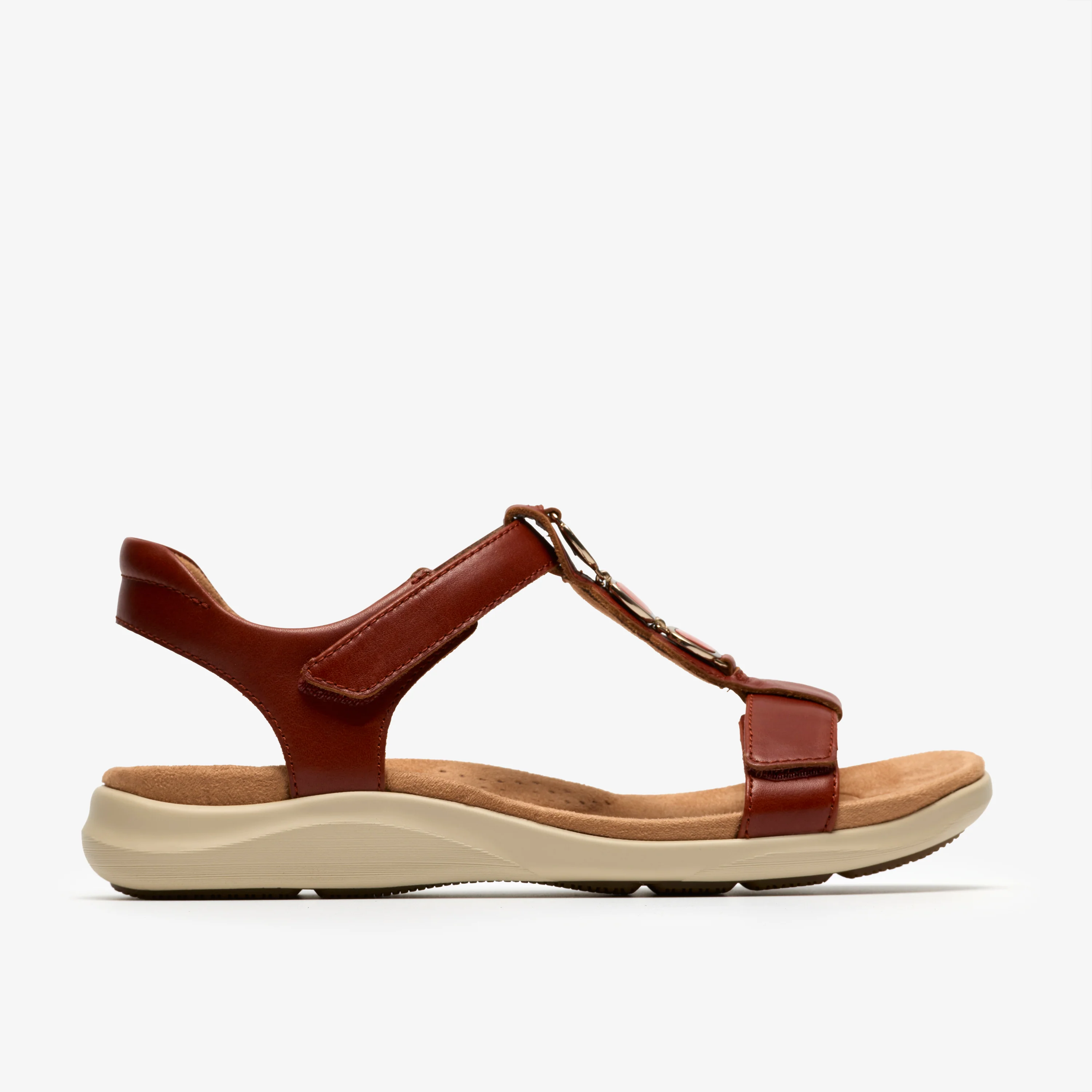 Kitly Gem Burnt Orange Leather - Image 2