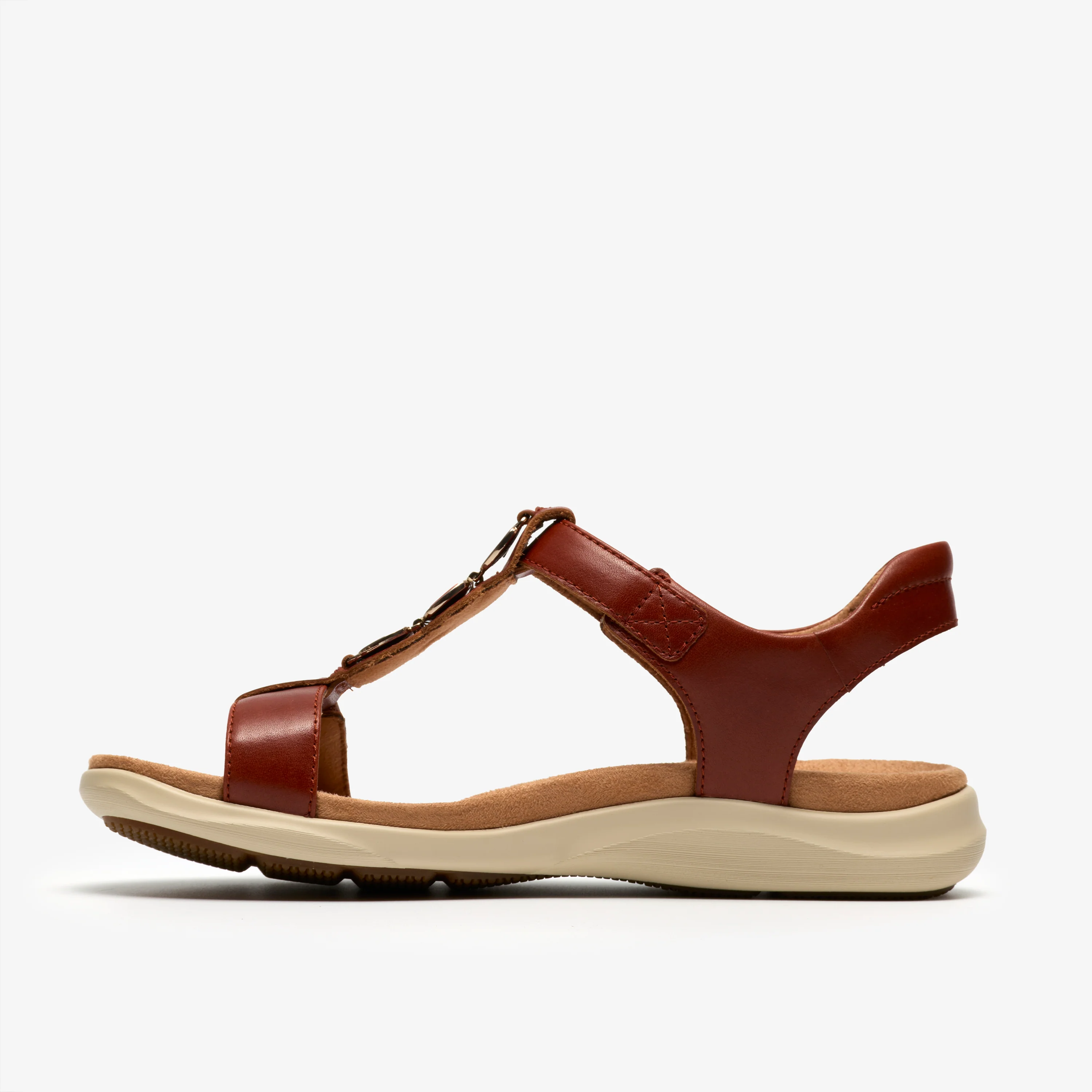 Kitly Gem Burnt Orange Leather - Image 3