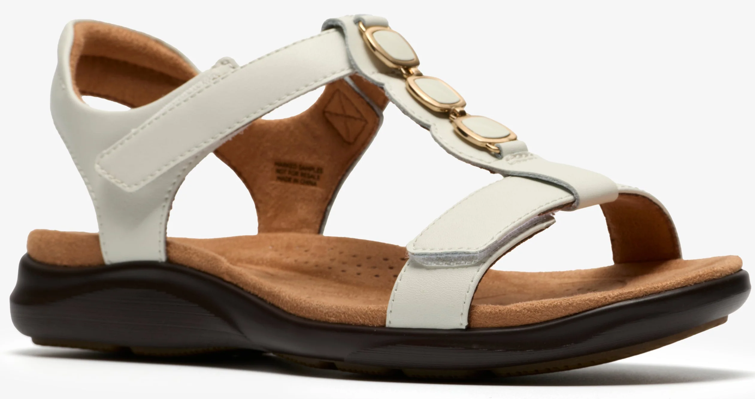 Kitly Gem White Leather