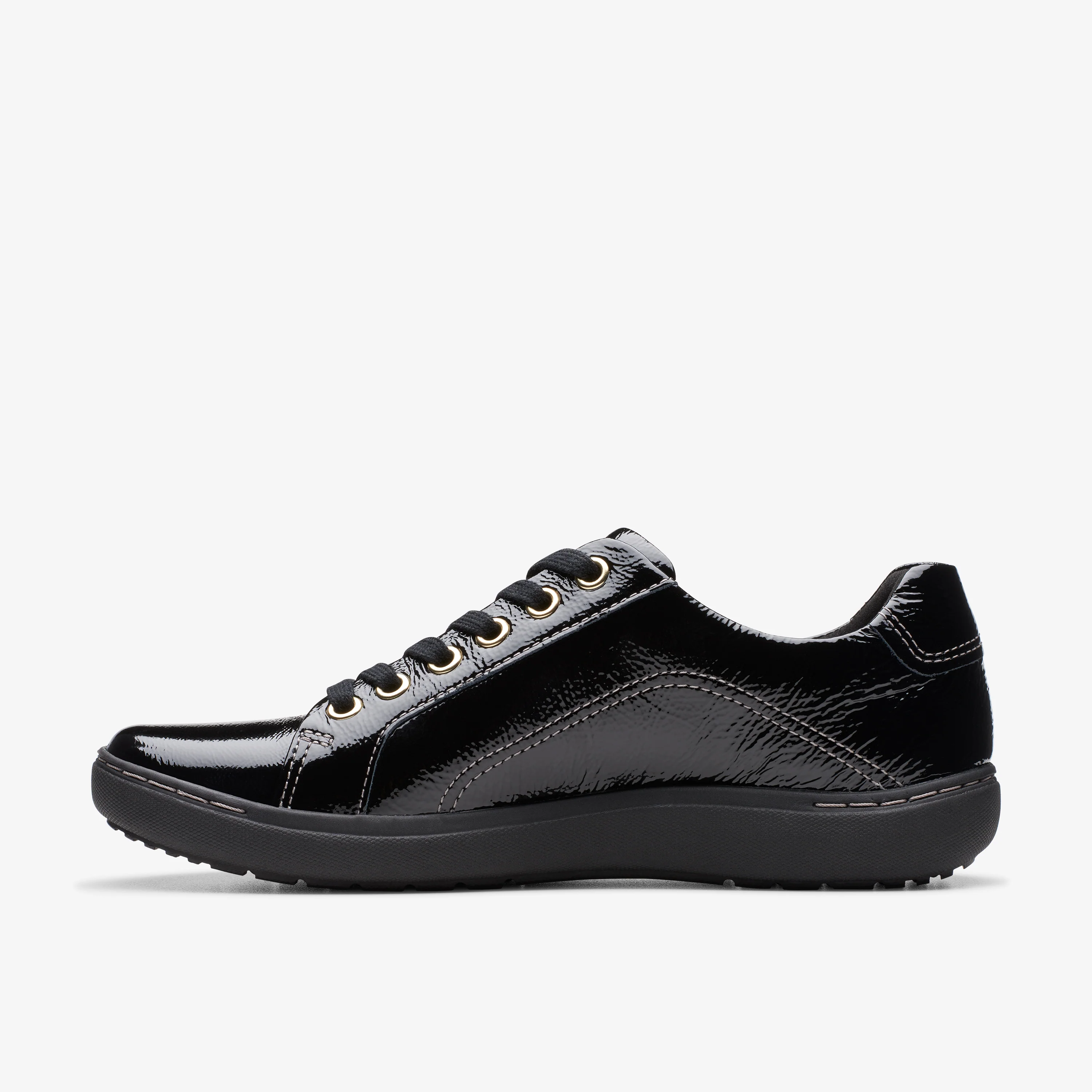 Nalle Lace Leather Black Pat - Image 3