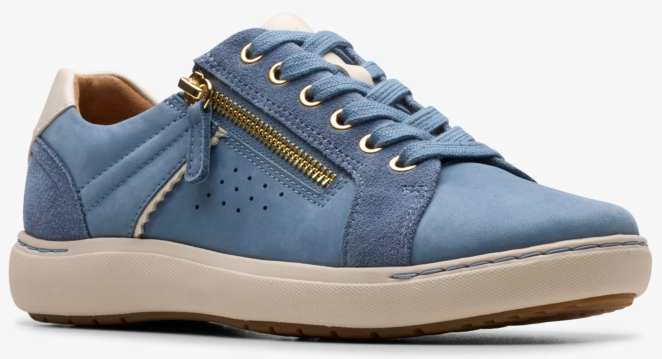 Nalle Zen Nubuck Blue Combi