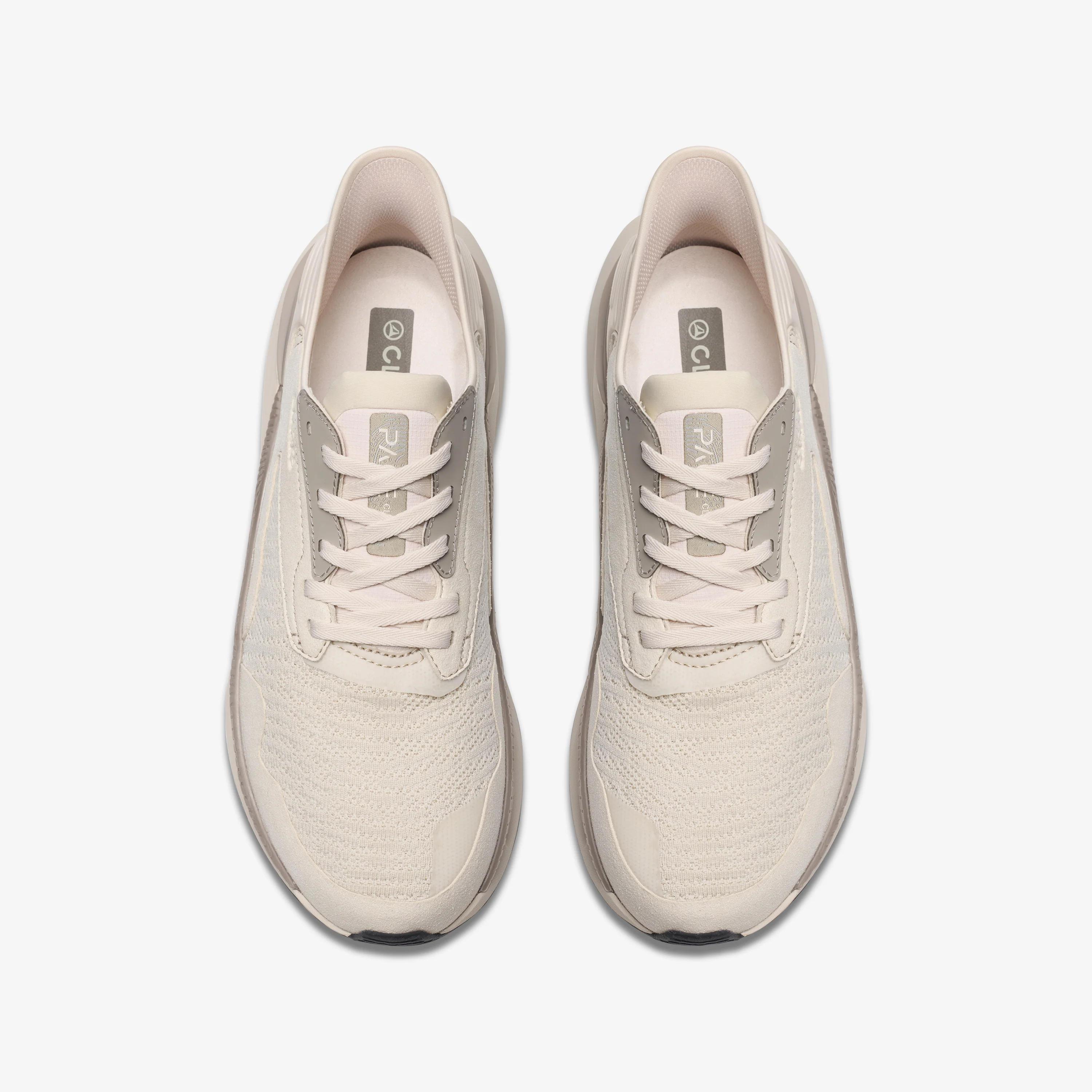Clarks Pace Off White Combi - Image 5