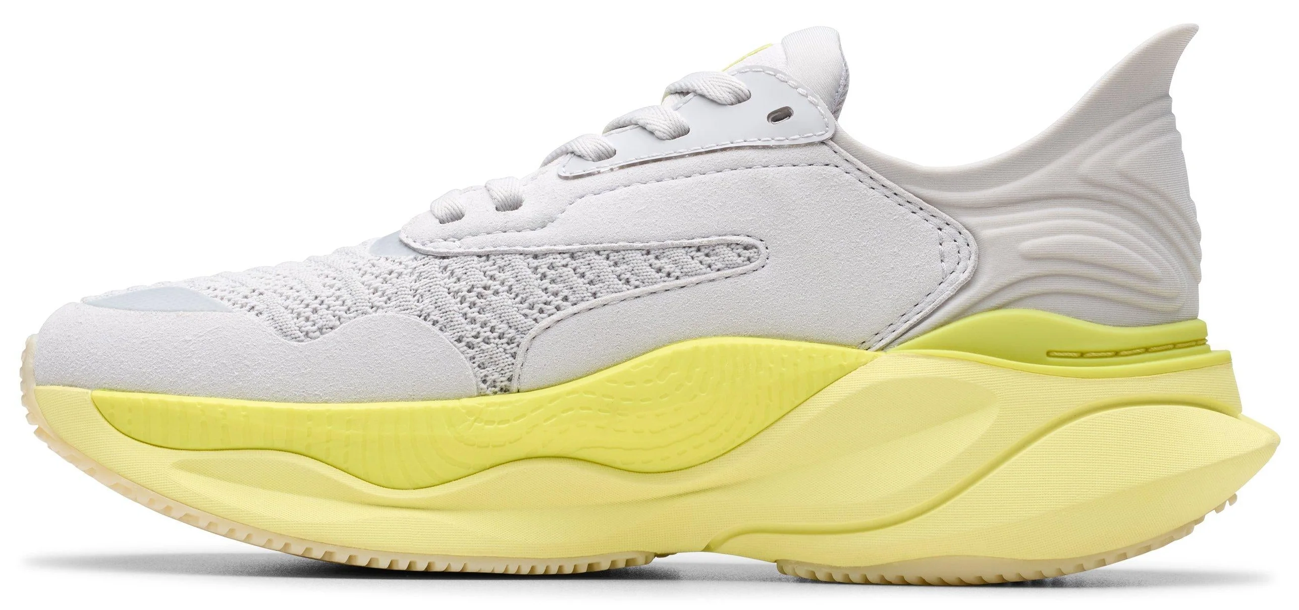 Clarks Pace Textile Lime Combi - Image 3