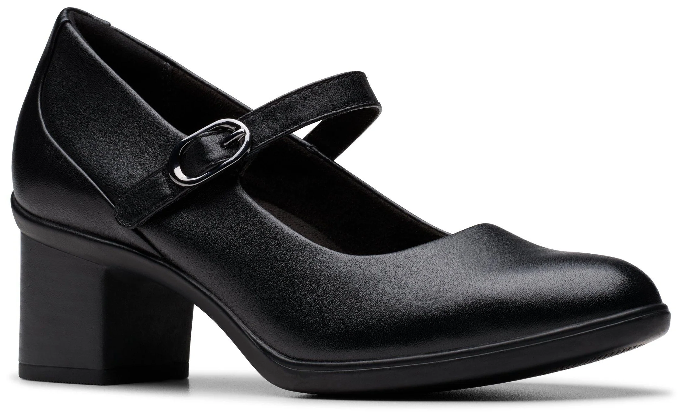Shaya Jane Leather Black