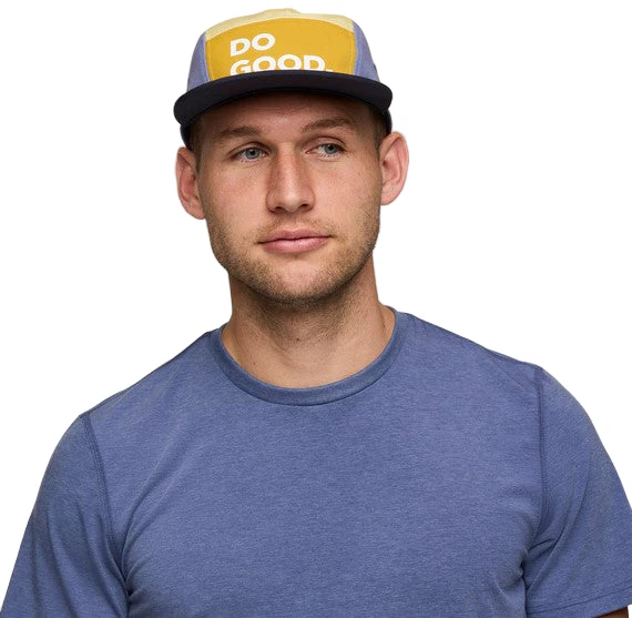 Do Good 5-panel Hat Amber And Carbon - Image 3