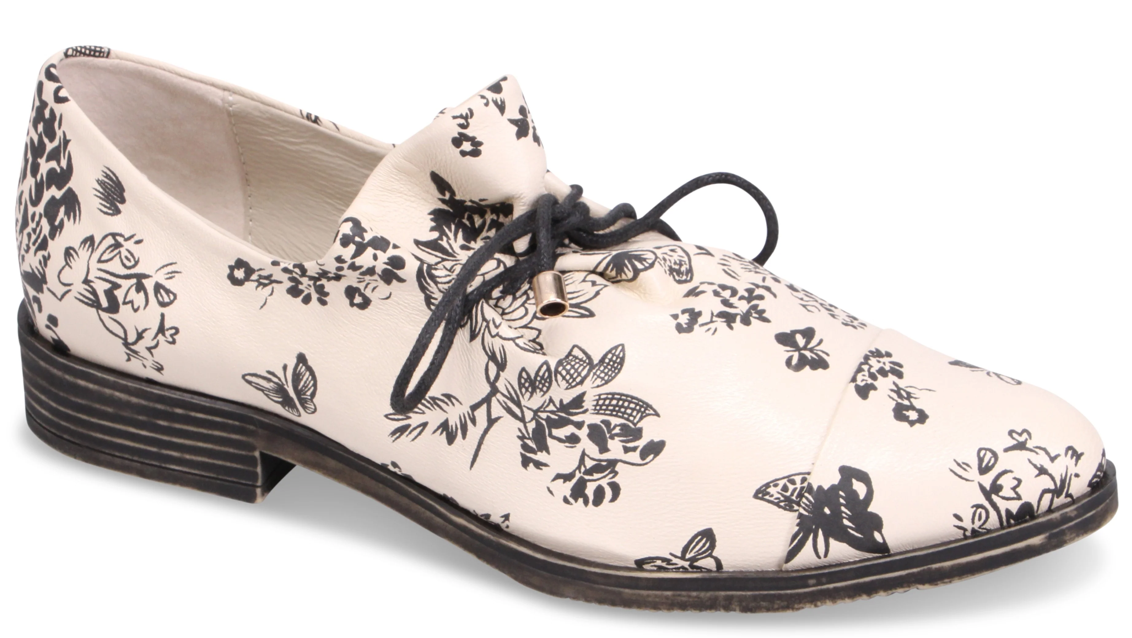 Kotty Milk And Black Floral