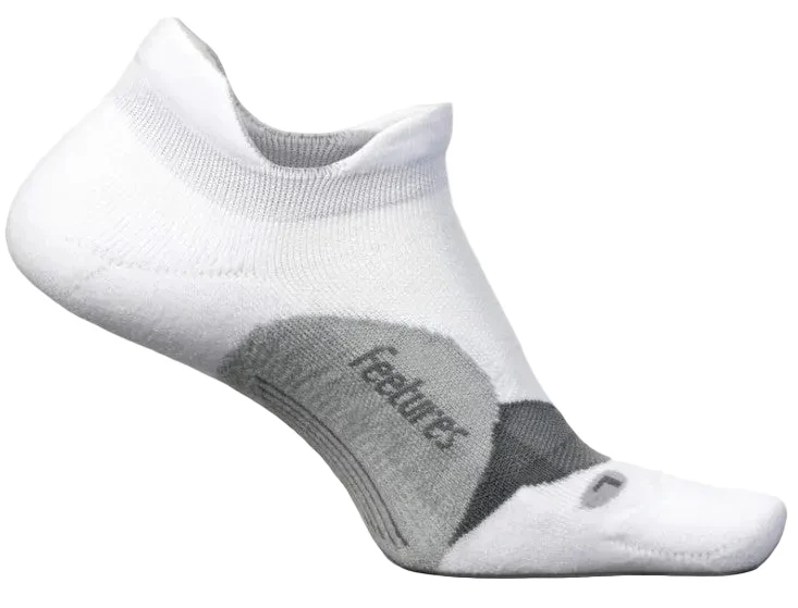 Elite Light Cushion No Show Tab White