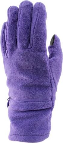 Fleeced Lined Glove Purple