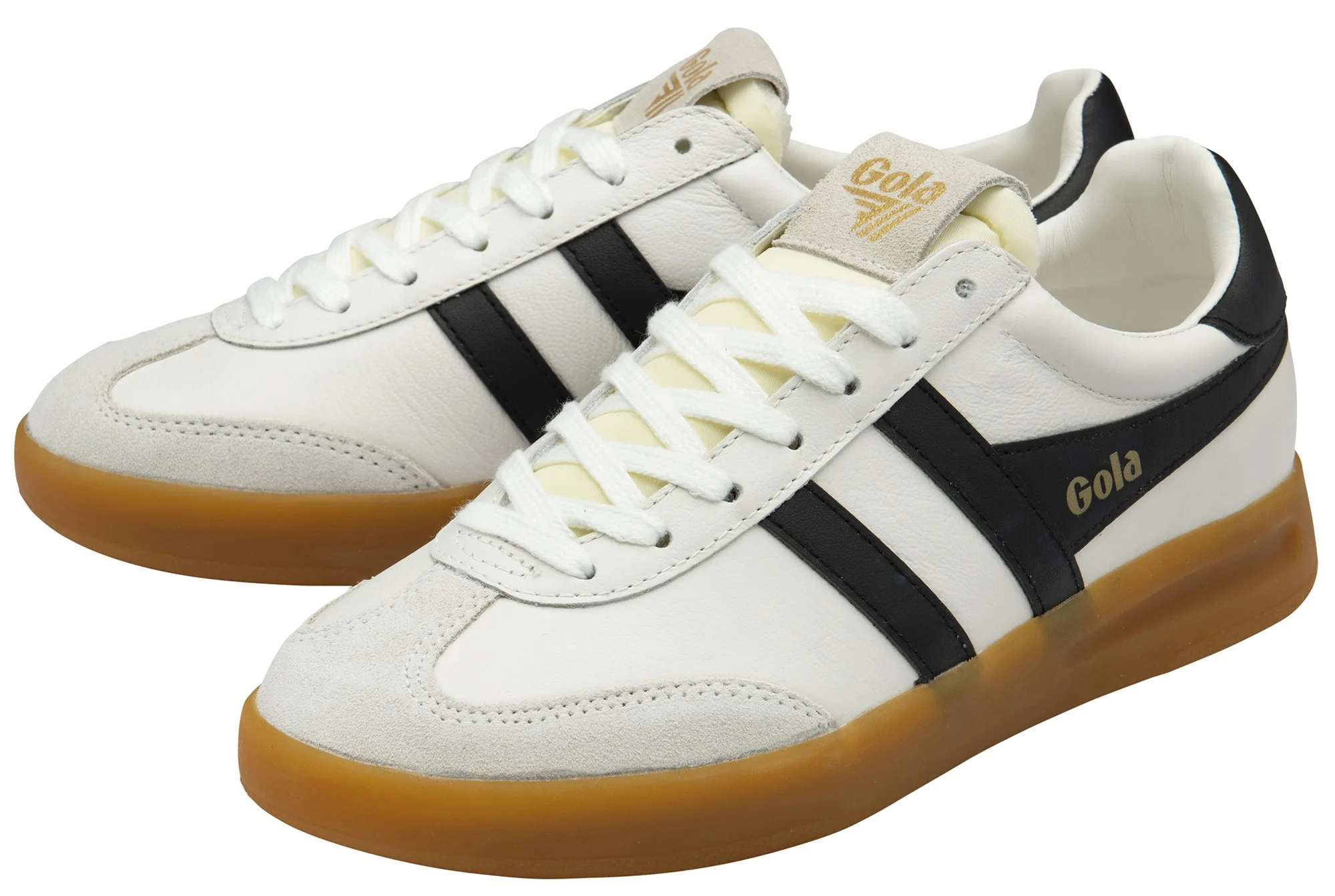 Cyclone Leather White/Black/Gum - Image 4