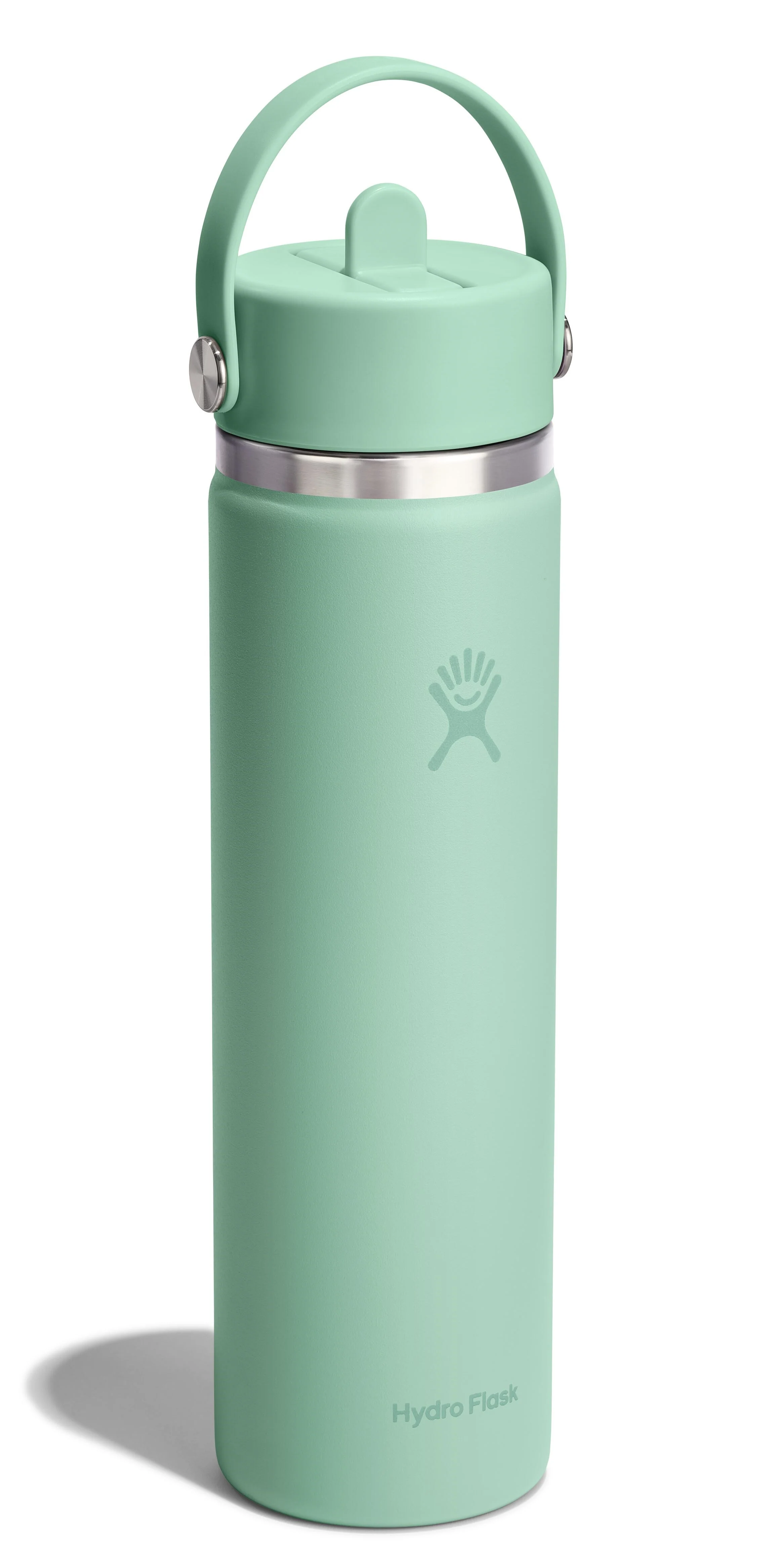 24oz Wide Flex Straw Cap Mermaid Green