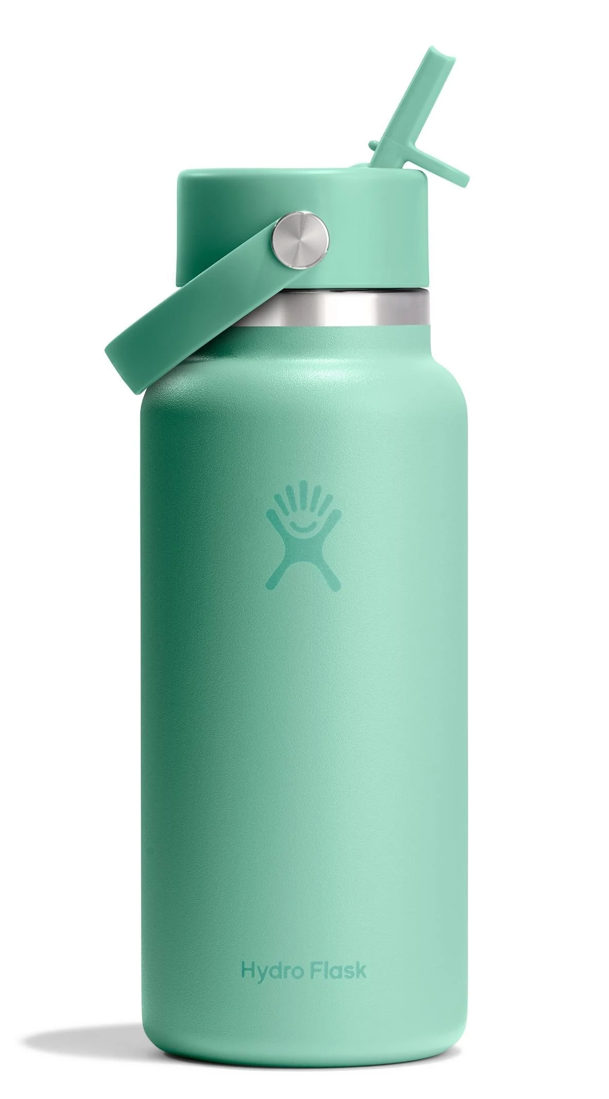 32oz Wide Flex Straw Cap Mermaid Green - Image 2