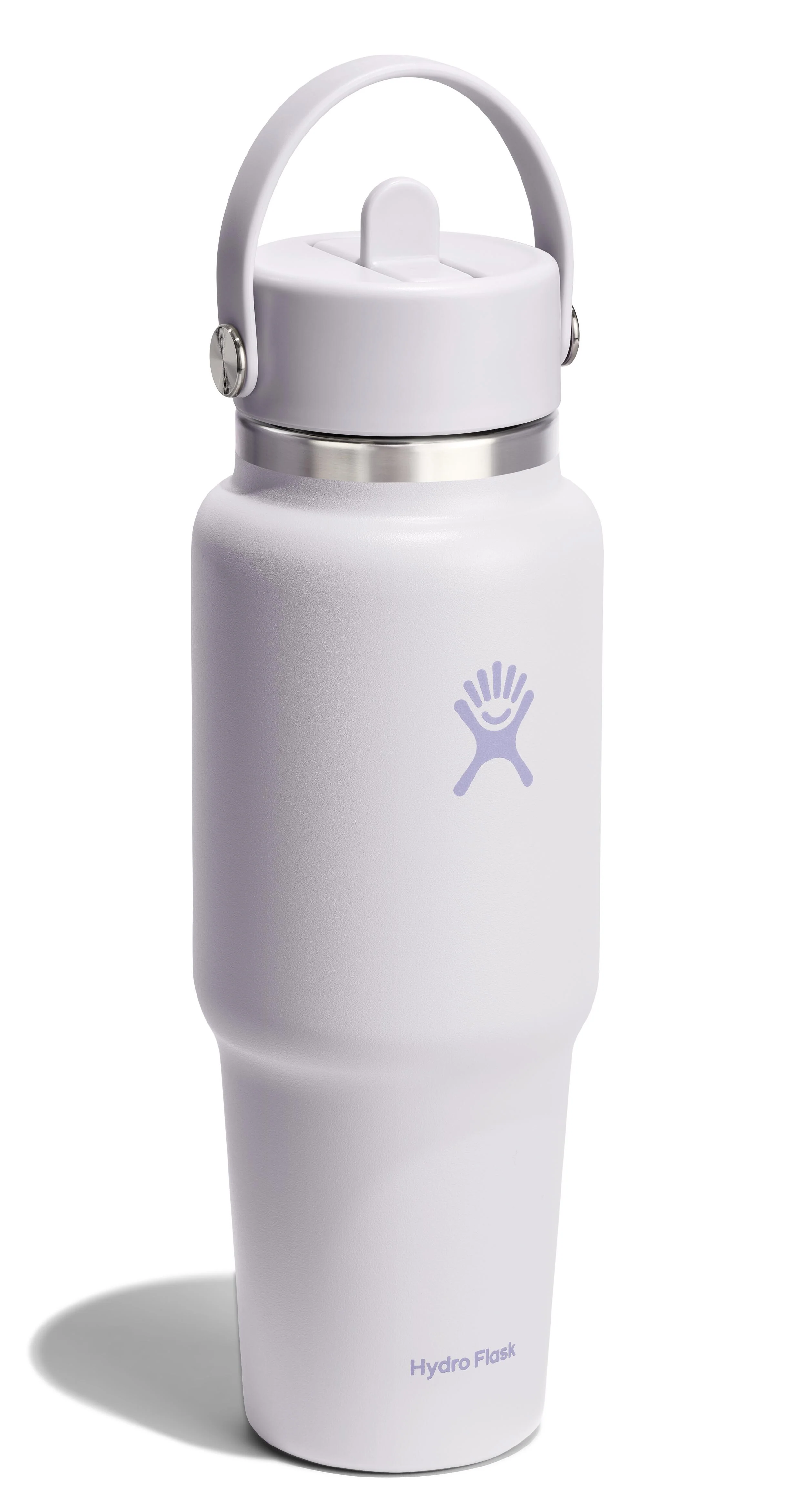 32oz Wide Flex Straw Travel Bottle Cloud Pink