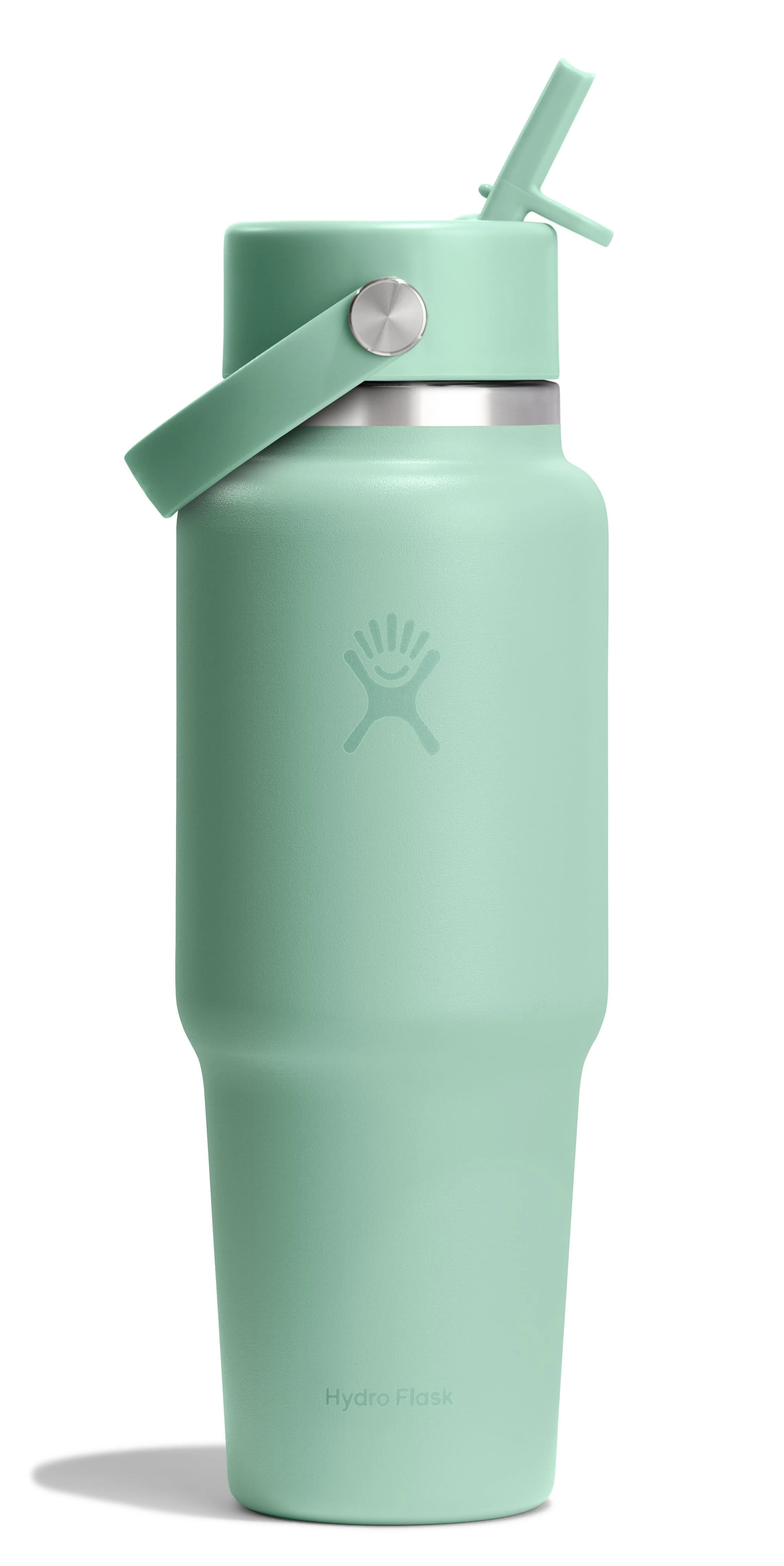 32oz Wide Flex Straw Travel Bottle Mermaid Green - Image 2