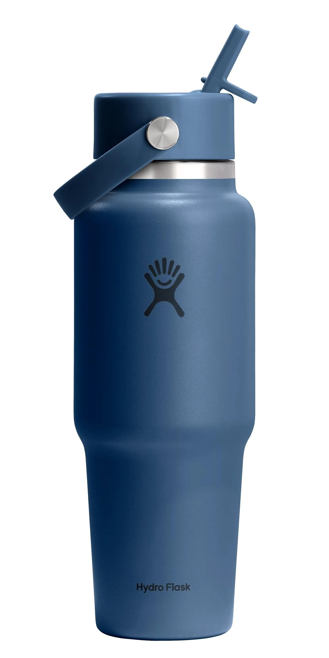 32oz Wide Flex Straw Travel Bottle Harbor Blue - Image 2