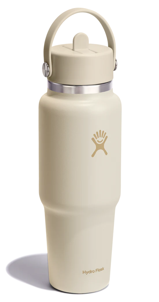 32oz Wide Flex Travel Bottle Coconut - Image 2