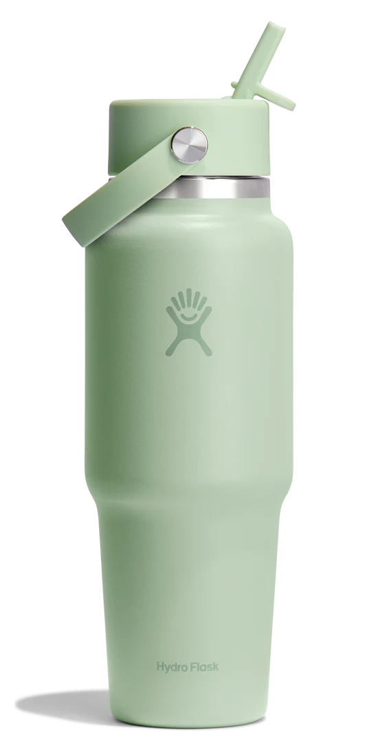 32oz Wide Flex Travel Bottle Aloe