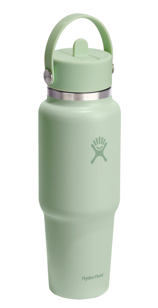 32oz Wide Flex Travel Bottle Aloe - Image 2