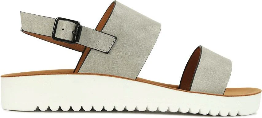 Nina Sandal Light Grey - Image 2