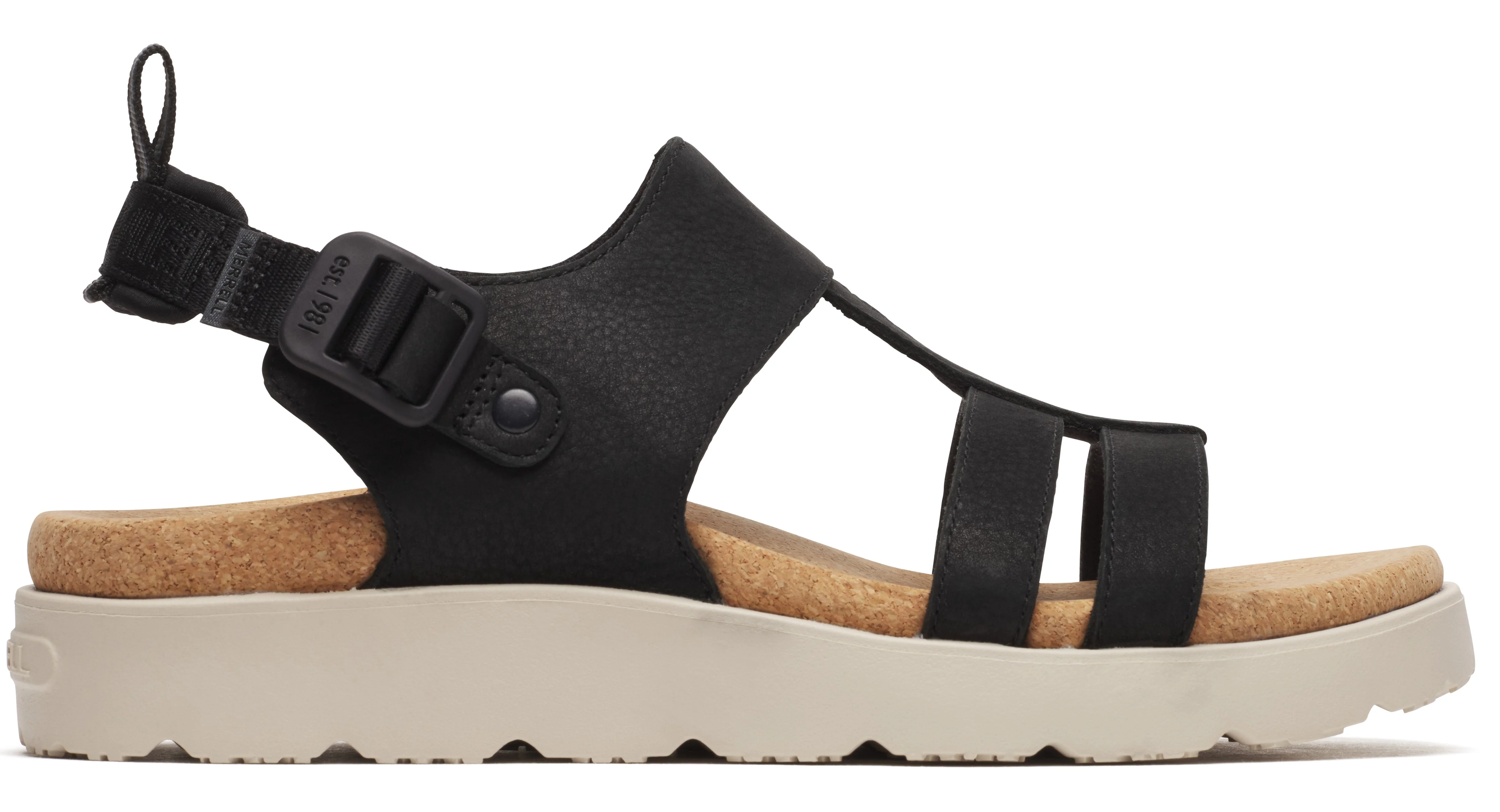 Women's Fleur Backstrap Black