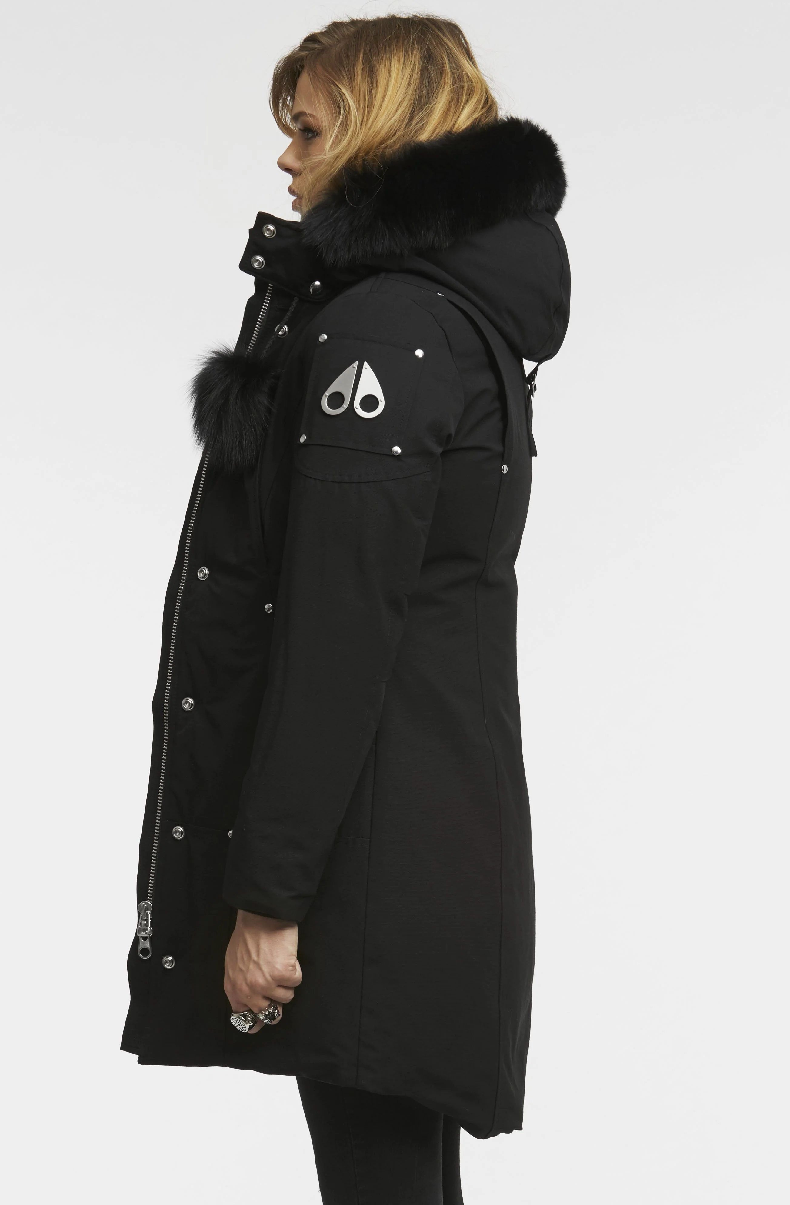 Ladies Stirling Parka Black-black - Image 2