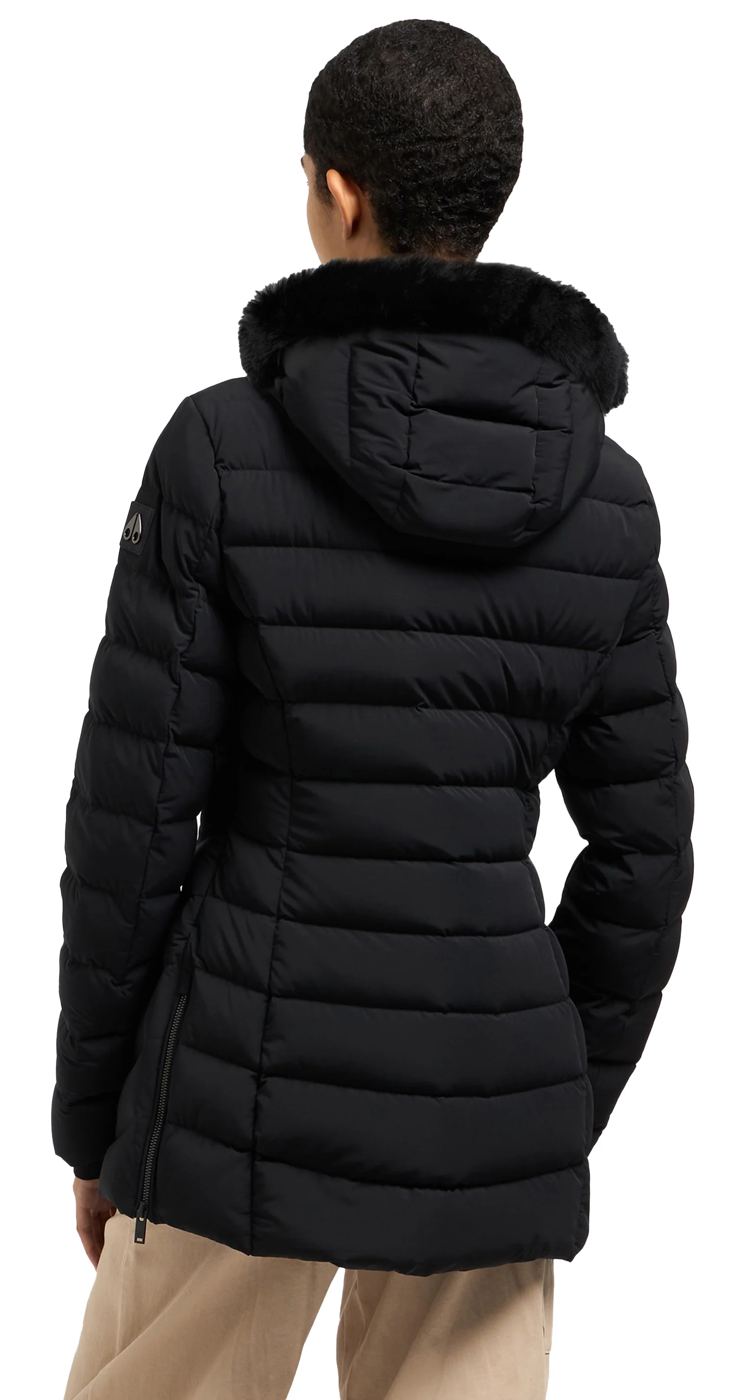 Roselawn 5 Jacket Black W/Black Shearling - Image 2