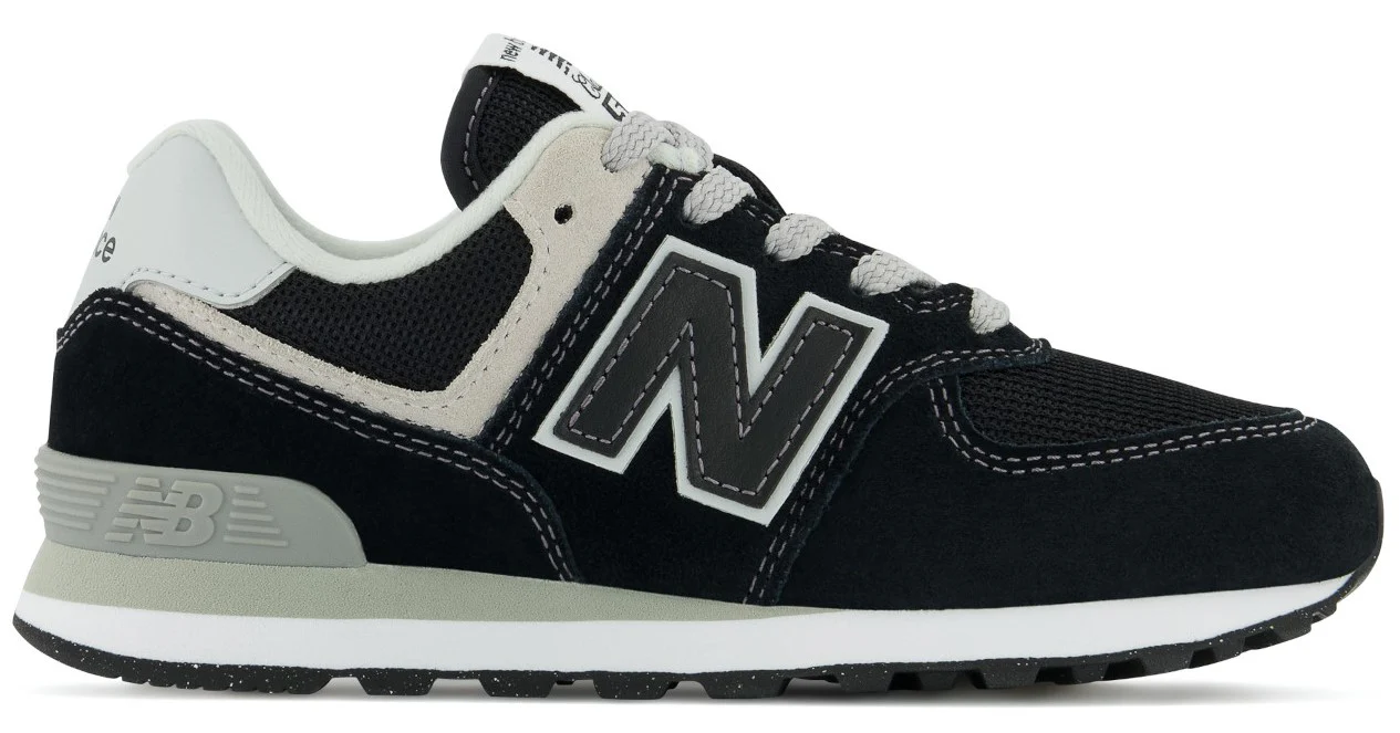 Preschool 574 Core Lace Black