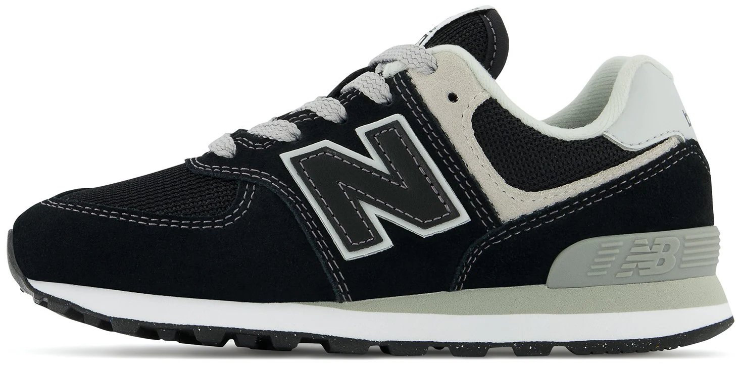 Preschool 574 Core Lace Black - Image 2