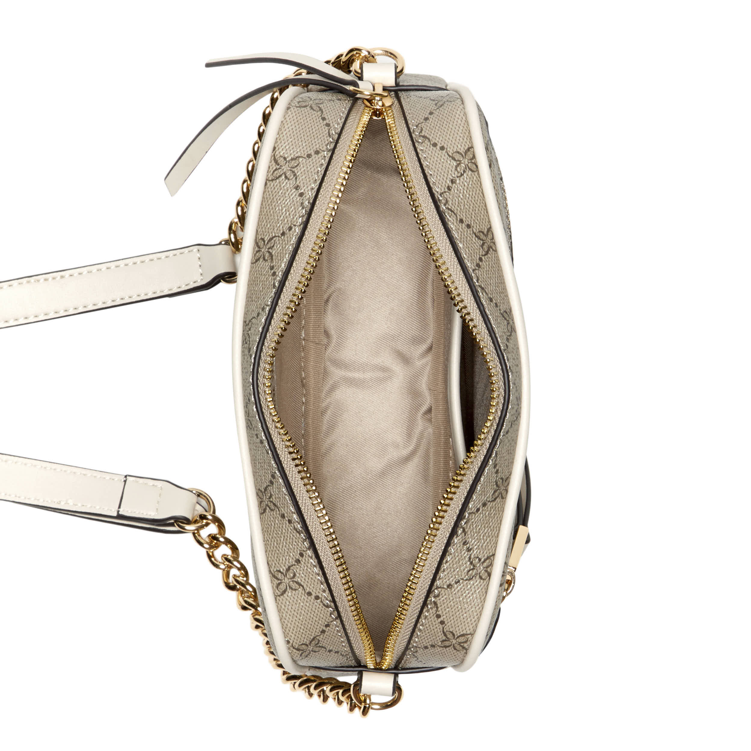 Brooklyn Crossbody Camera Beige Logo/Milk - Image 4
