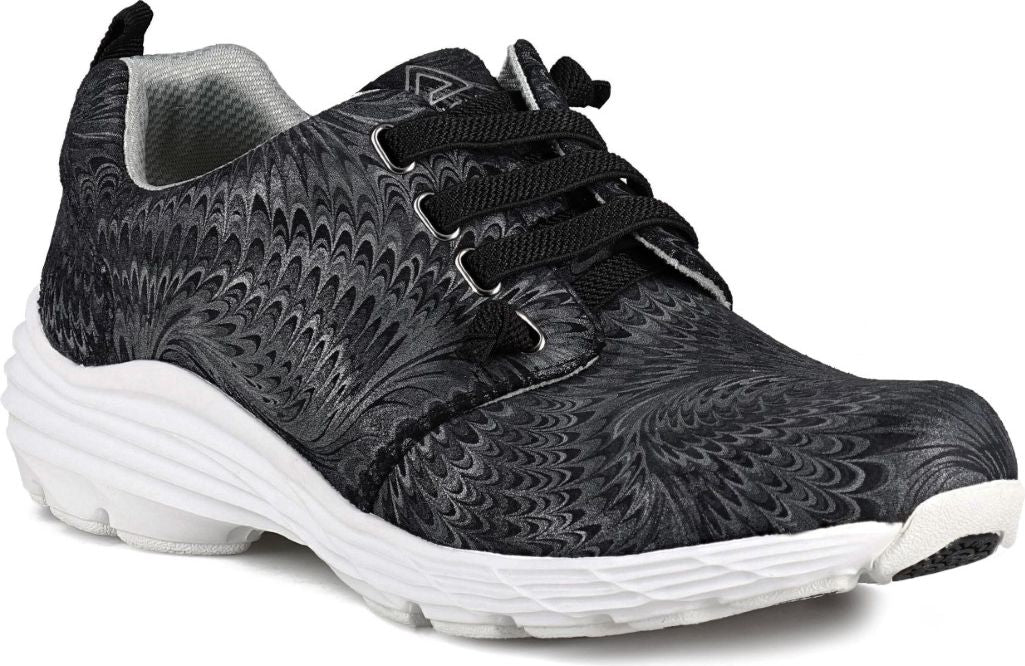 Velocity Leather Black Swirl