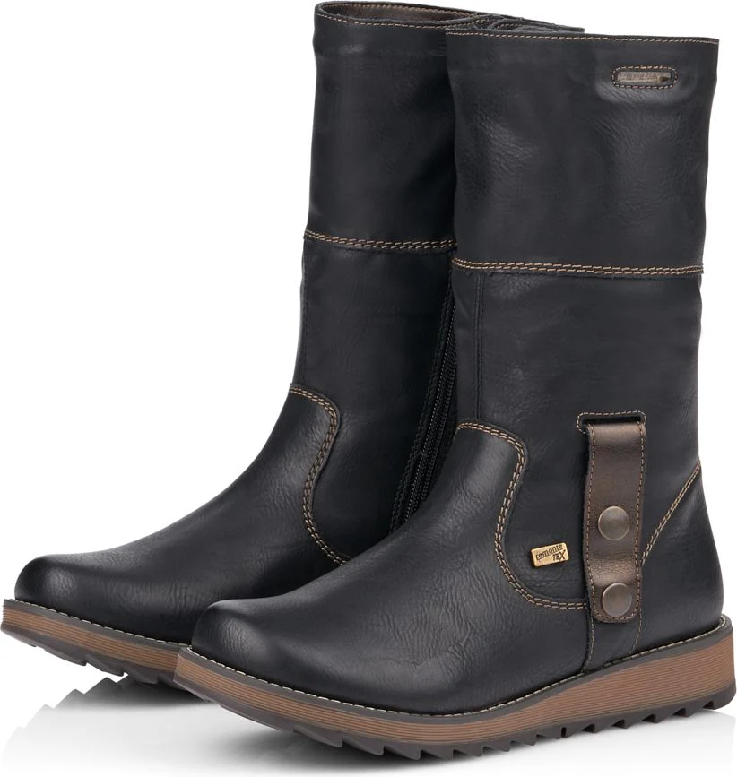 Black Fold Down Boot - Image 9