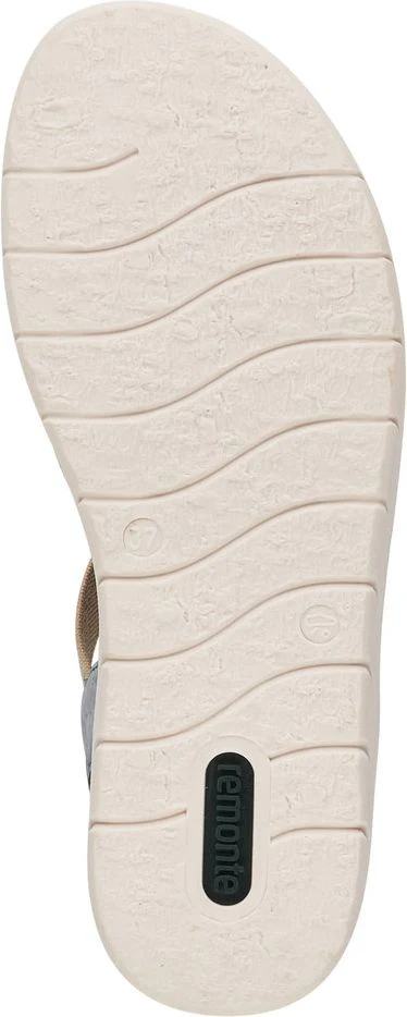 Blue/Grey Elastic Sandal - Image 7