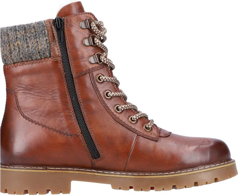 Brown Lace Up Hiker - Image 2