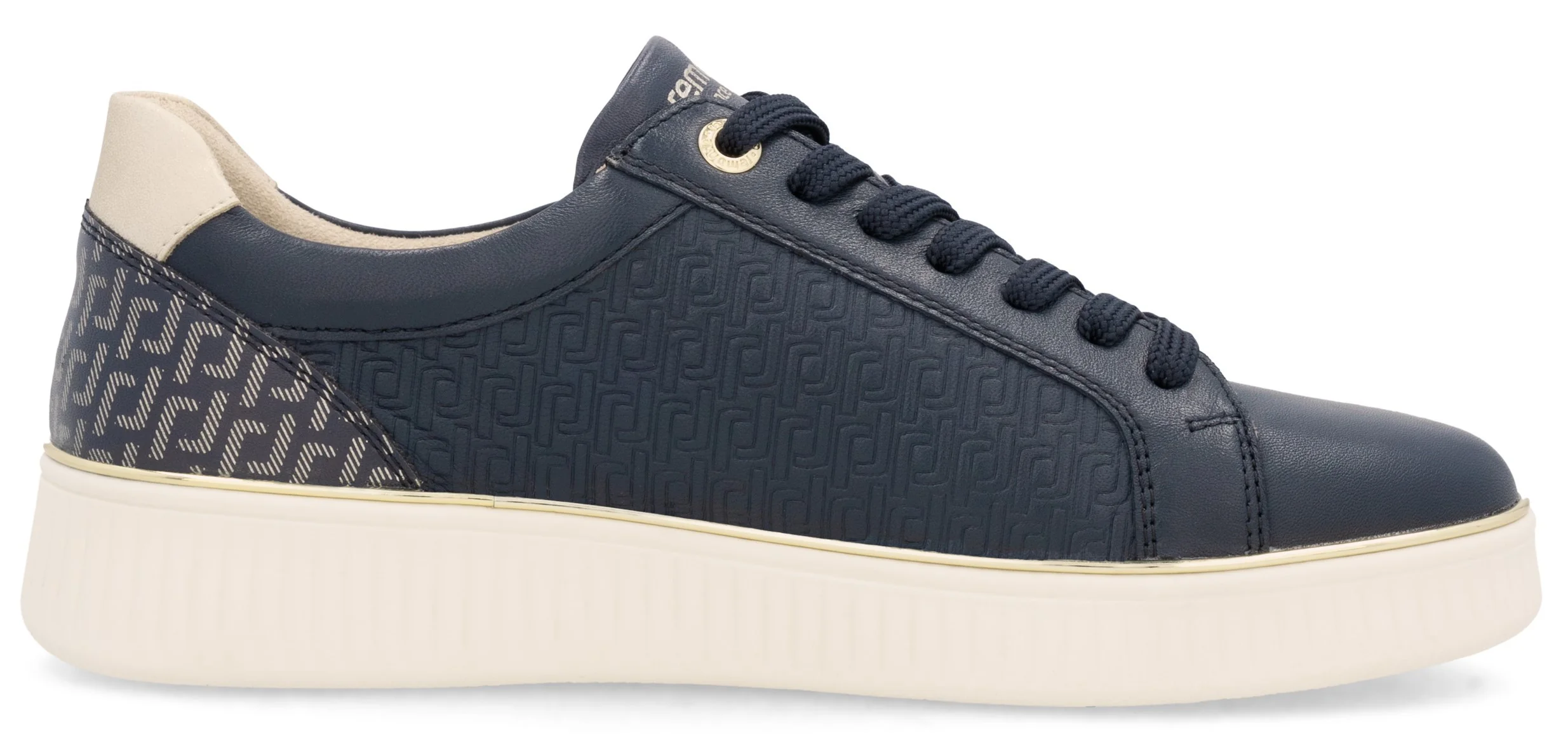 Pacific Blue Lace Up W Side Zip