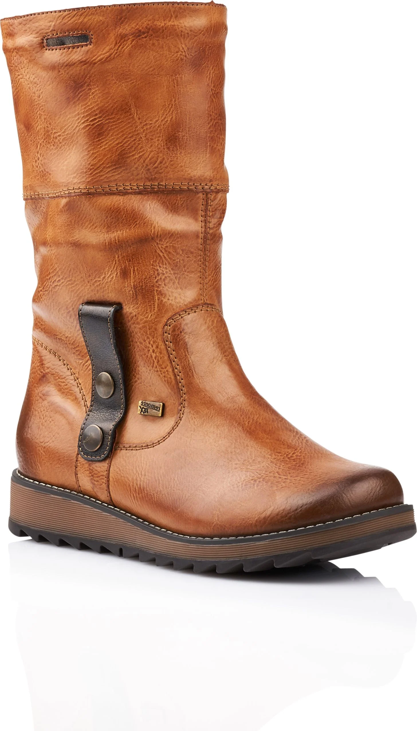 D8874-24 - Tan Fold Down Boot - Image 2